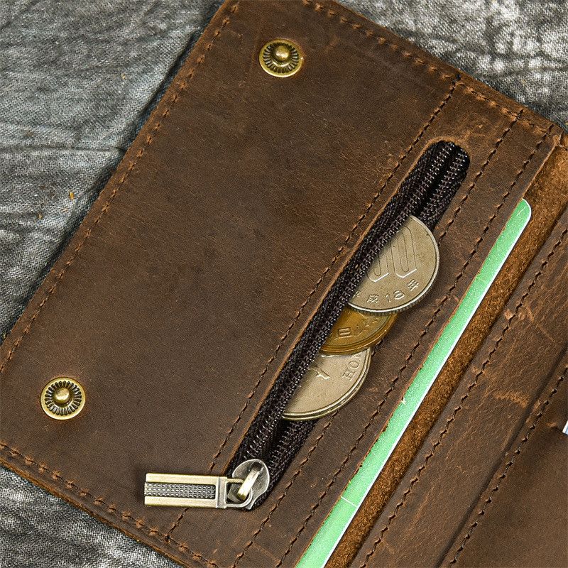 Japanese Brand × Vintage Men PU Leather Wallet With Chain Size ONE SIZE - 5 Thumbnail