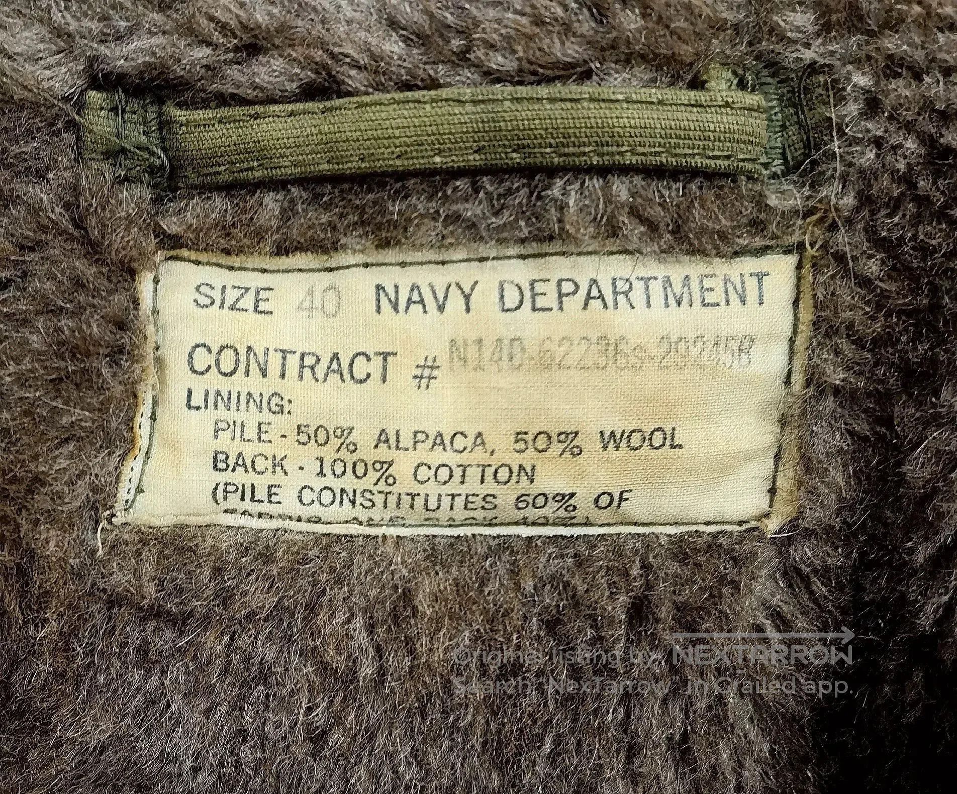 Japanese Brand Military N-2 Parka Coat with Hood. Size US M / EU 48-50 / 2 - 3 Thumbnail