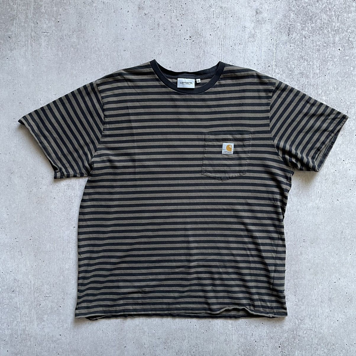 Carhartt Wip × Vintage Carhartt wip striped t-shirts Size US XXL / EU 58 / 5 - 1 Thumbnail