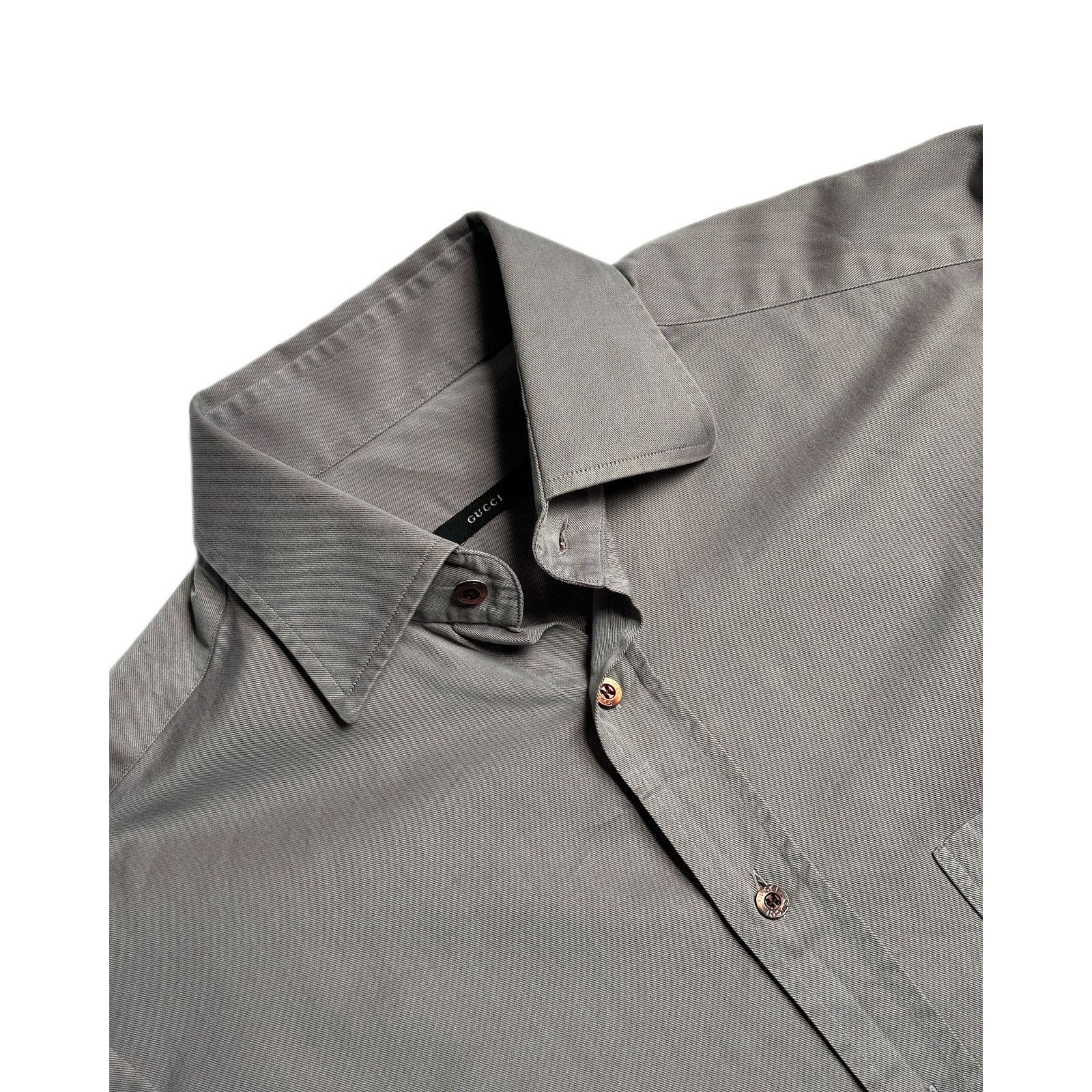 Gucci Gucci by Tom Ford Iridescent Button Up Shirt Size US M / EU 48-50 / 2 - 2 Thumbnail