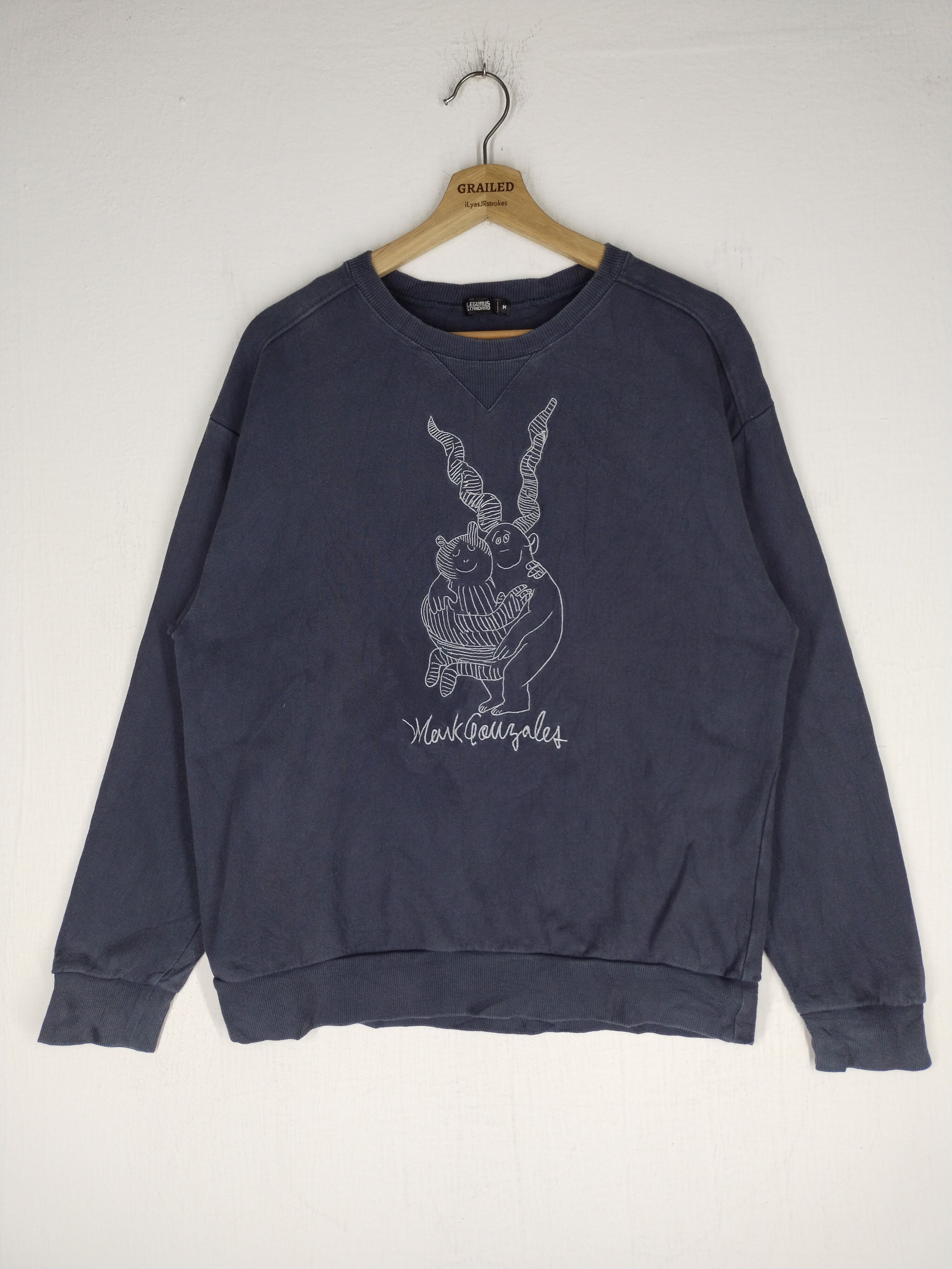 🔥 Vtg Mark Gonzales Embroidery Legurus Standard Japan Skate