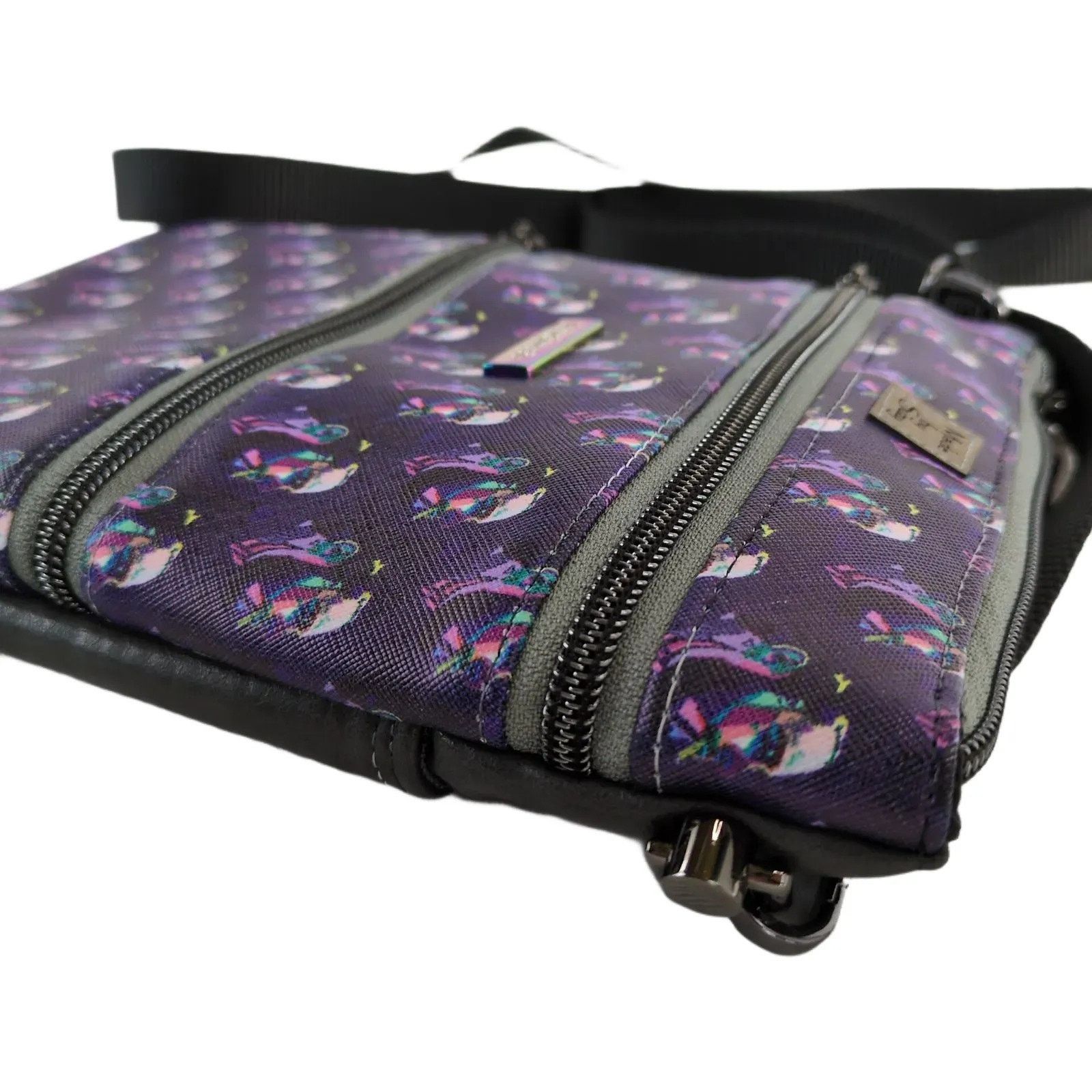 Handmade NWOT Post Malone Print Custom Made By Suzy Crossbody Bag Size ONE SIZE - 10 Thumbnail