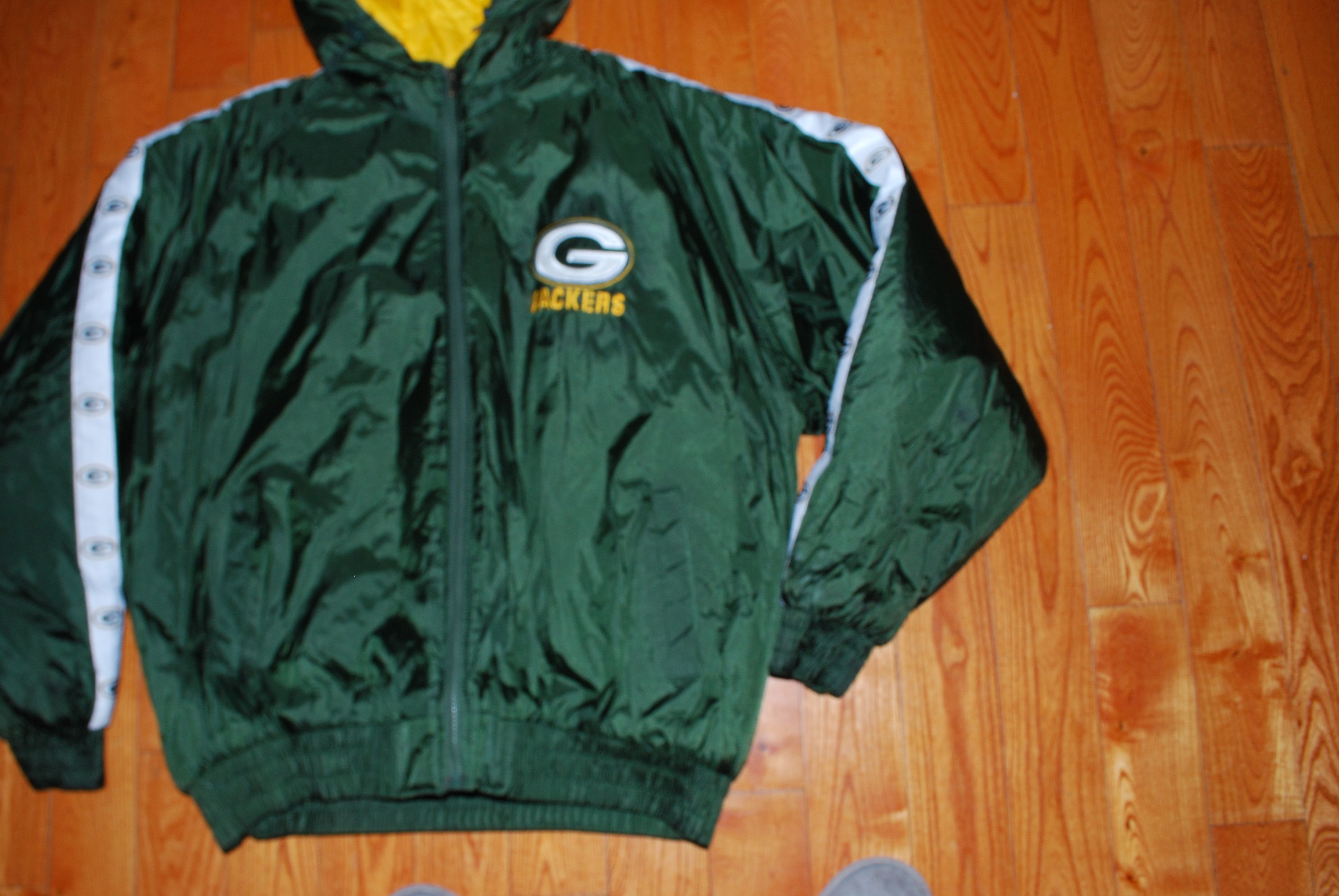 NFL Vintage Game Day Greenbay Packers Puffer Coat from 1990's Size US XXL / EU 58 / 5 - 5 Thumbnail