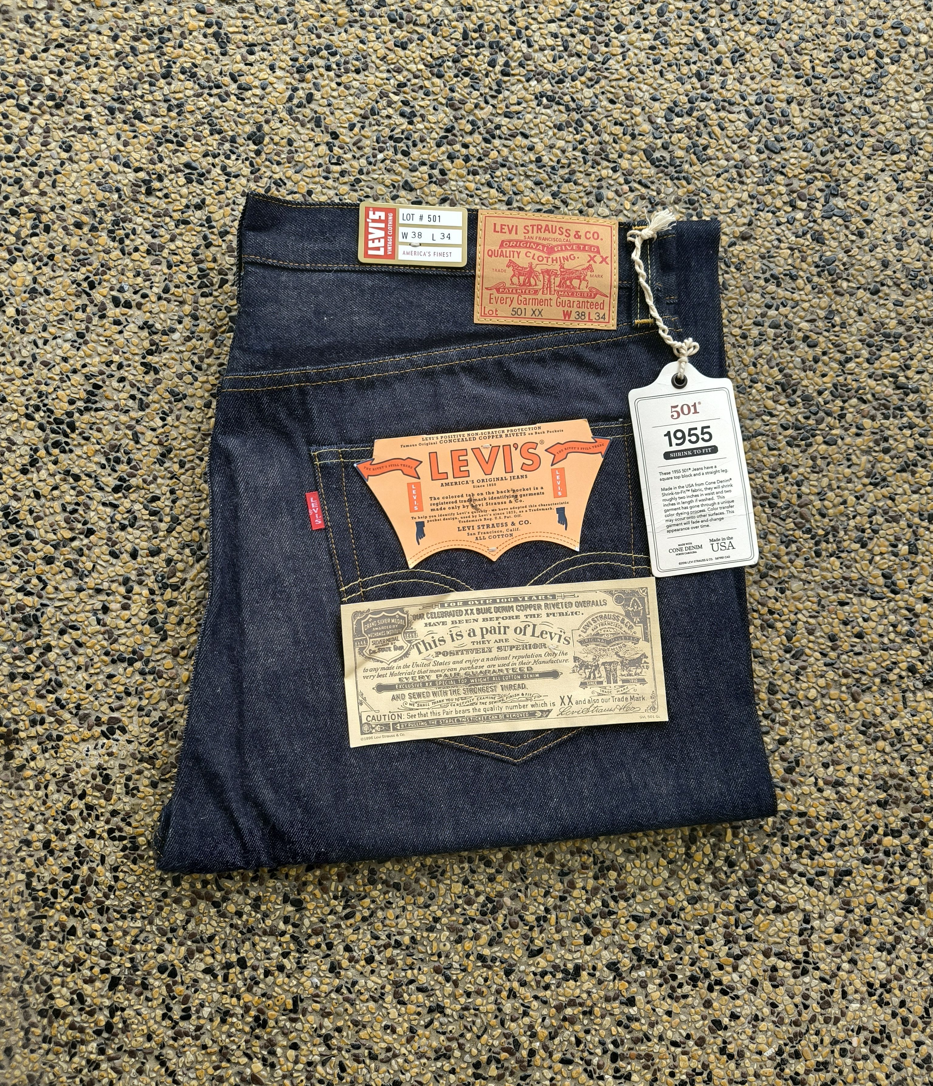 Levi's × Levi's Vintage Clothing Levi's LVC 501xx 1955 W32L34