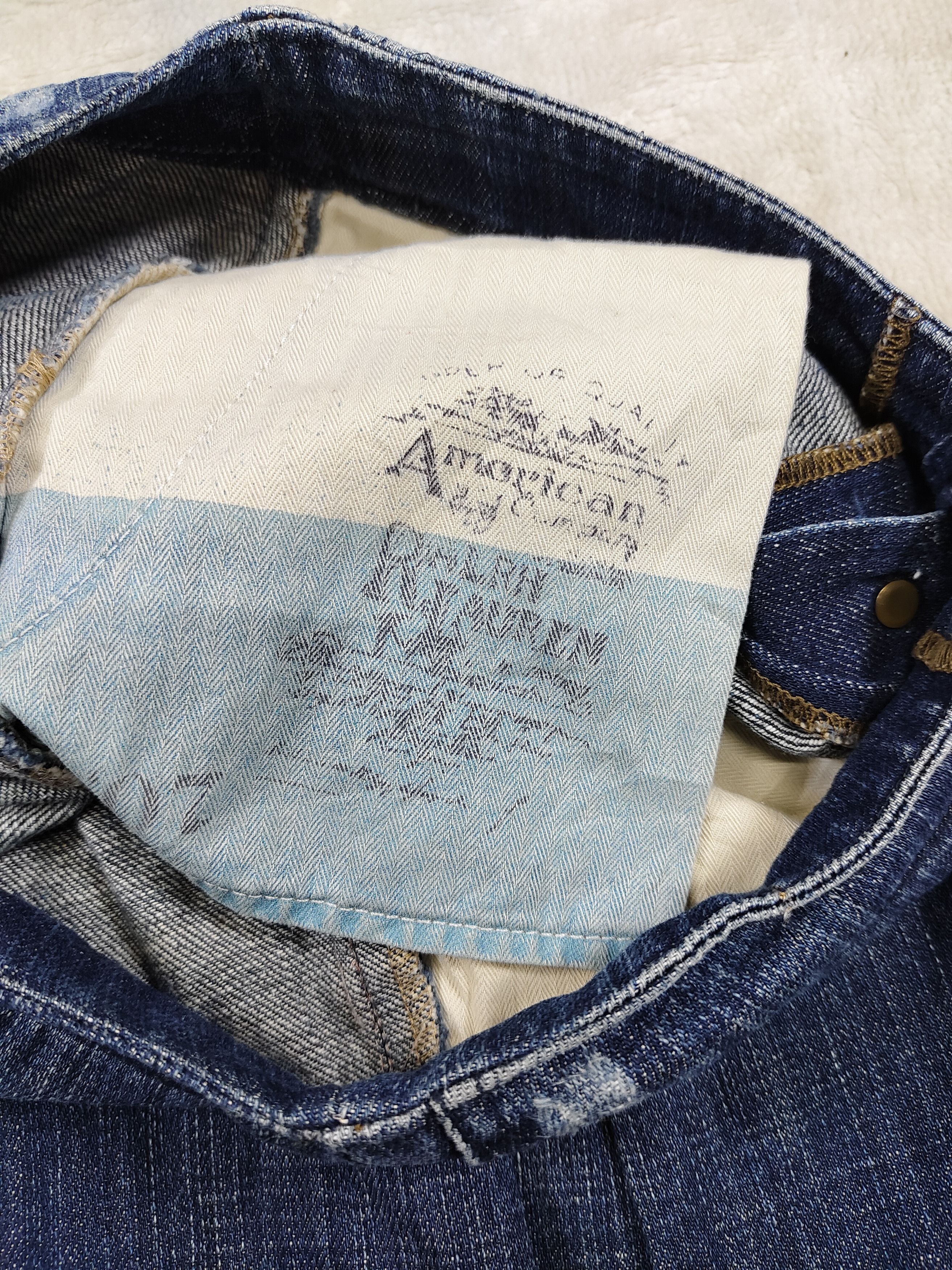 Ralph Lauren 🔥Vtg Ralph Lauren Y2K Pacthwork Flare Denim Skirt Size 28" / US 6 / IT 42 - 7 Thumbnail