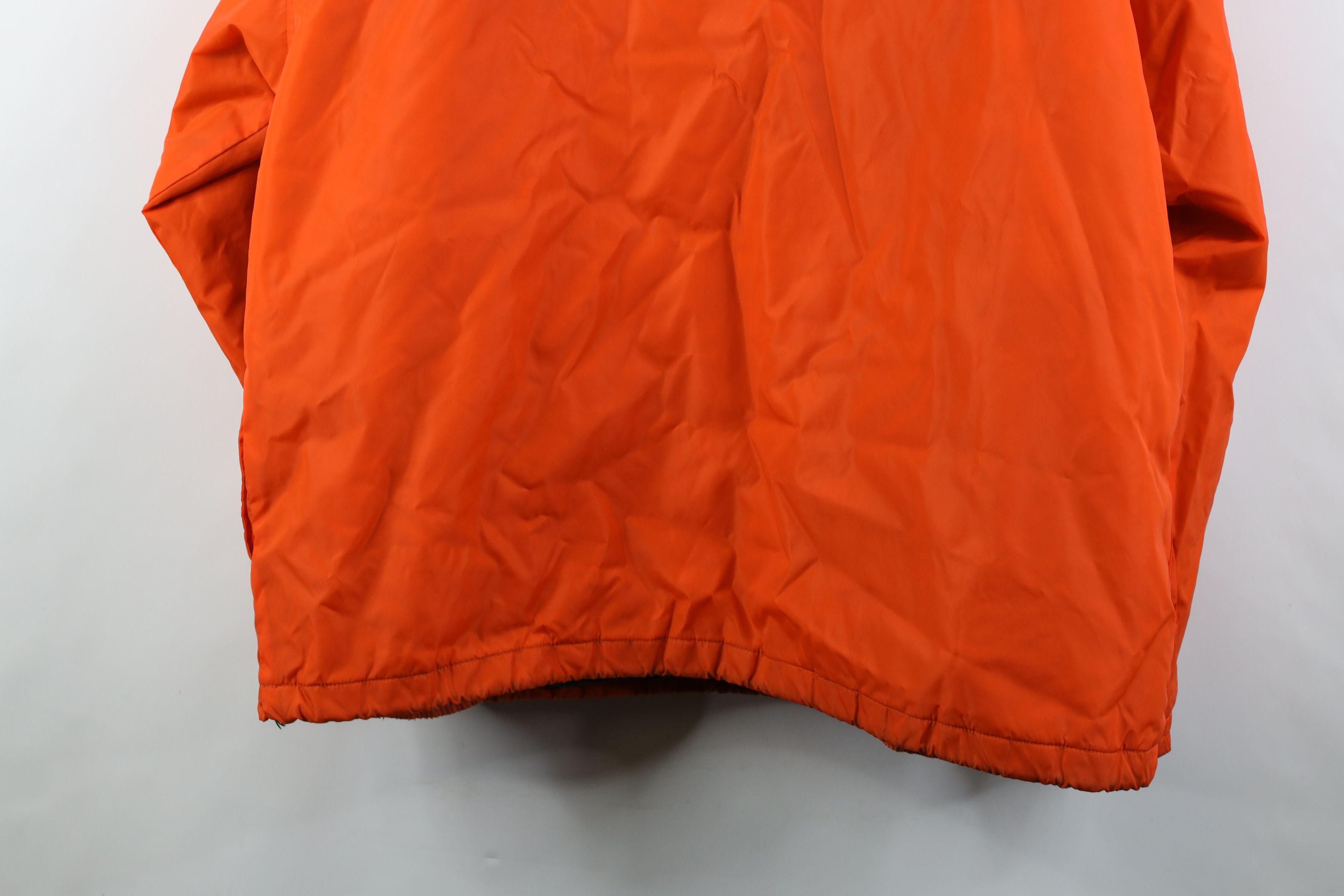 Gap Vintage 90s Gap Hooded Anorak Windbreaker Jacket Orange Size US XL / EU 56 / 4 - 14 Thumbnail
