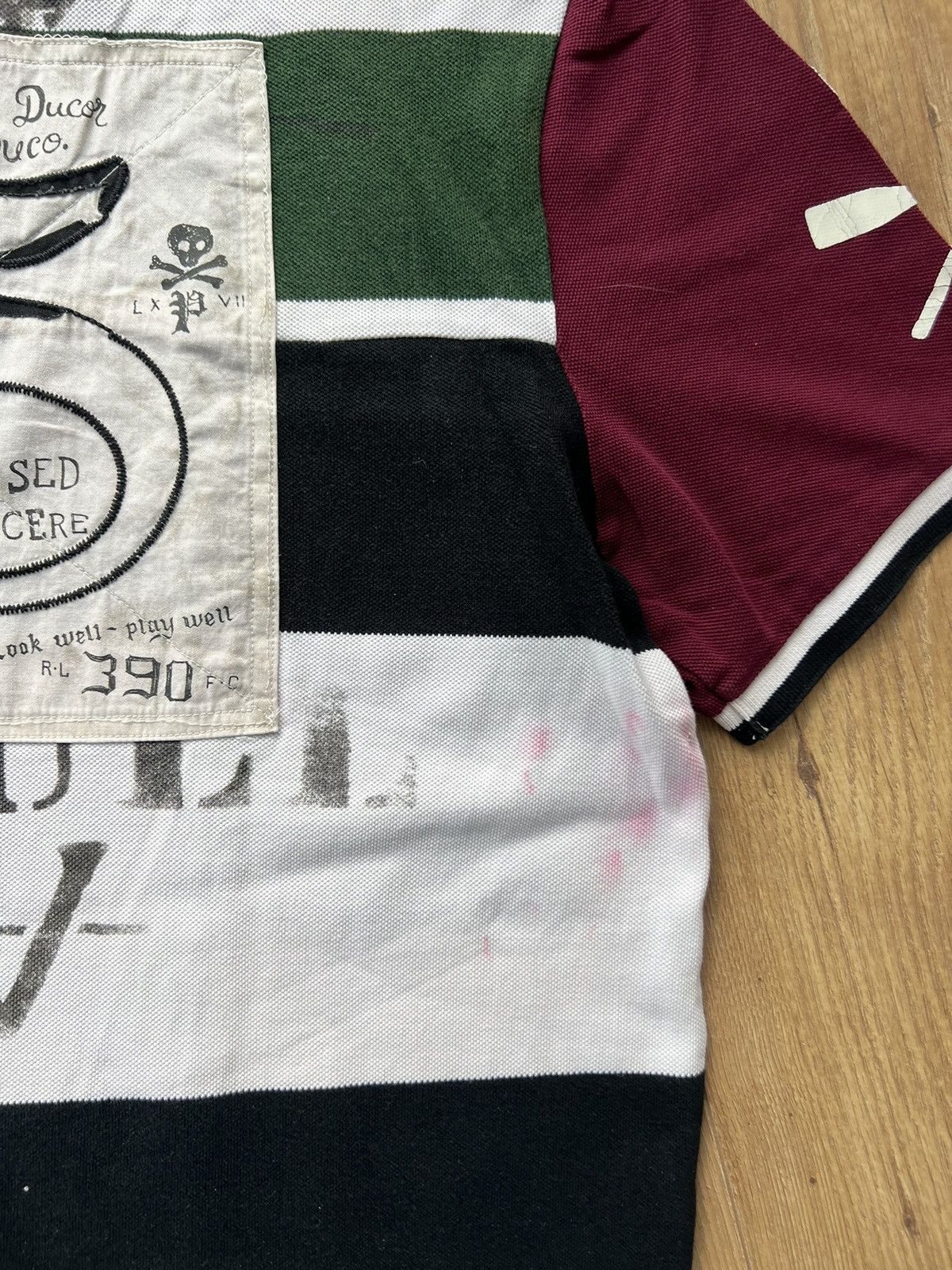 Polo Ralph Lauren 00’s POLO RALPH LAUREN ROWING CREW SKULL Y2K OLD MONEY TEE Size US M / EU 48-50 / 2 - 6 Thumbnail