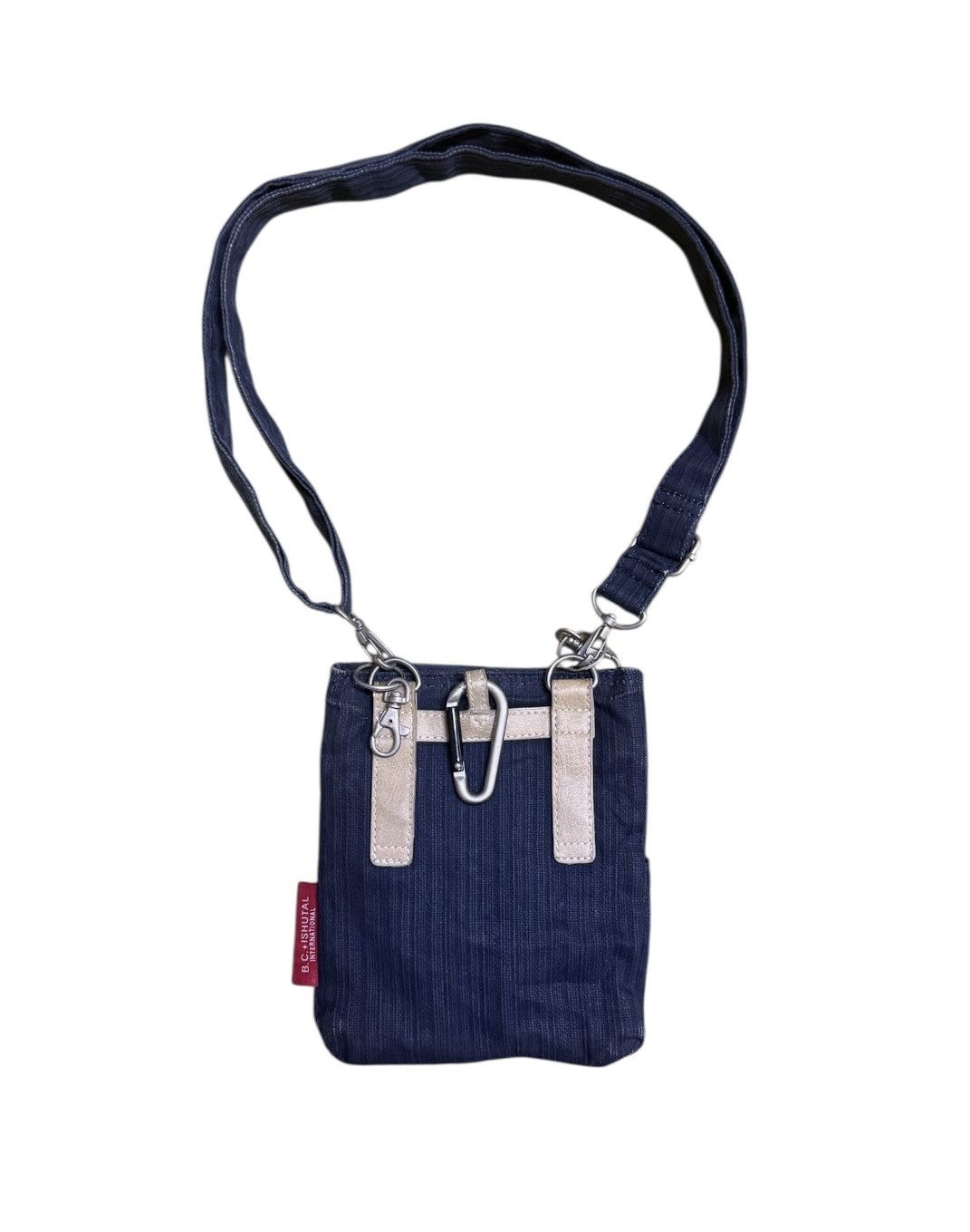 Japanese Brand B.C.+ISHUTAL Crossbody Bag Denim Size ONE SIZE - 2 Thumbnail