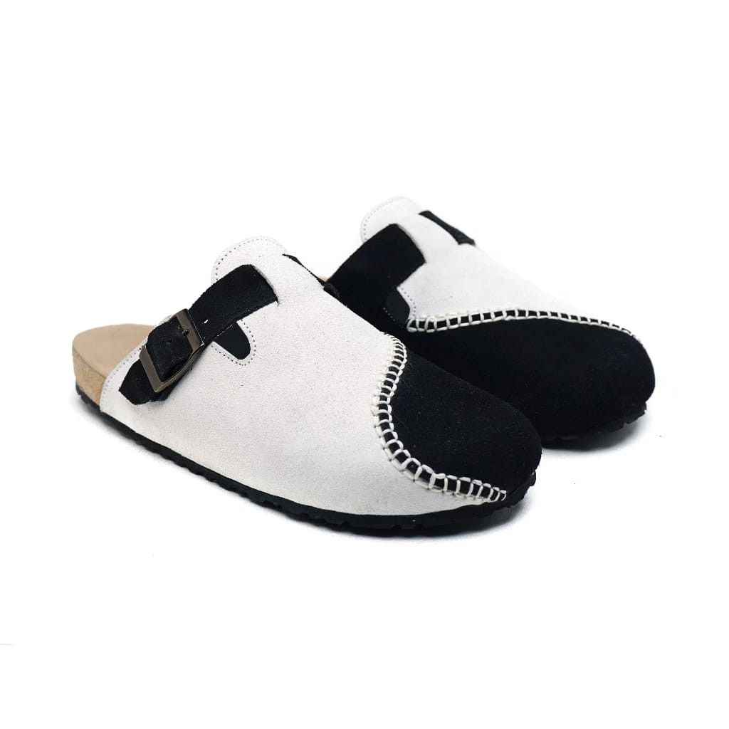 Genuine Leather Loxusdrip - Fresco Ying-Yang Clog Slips Size US 11 / EU 44 - 1 Thumbnail