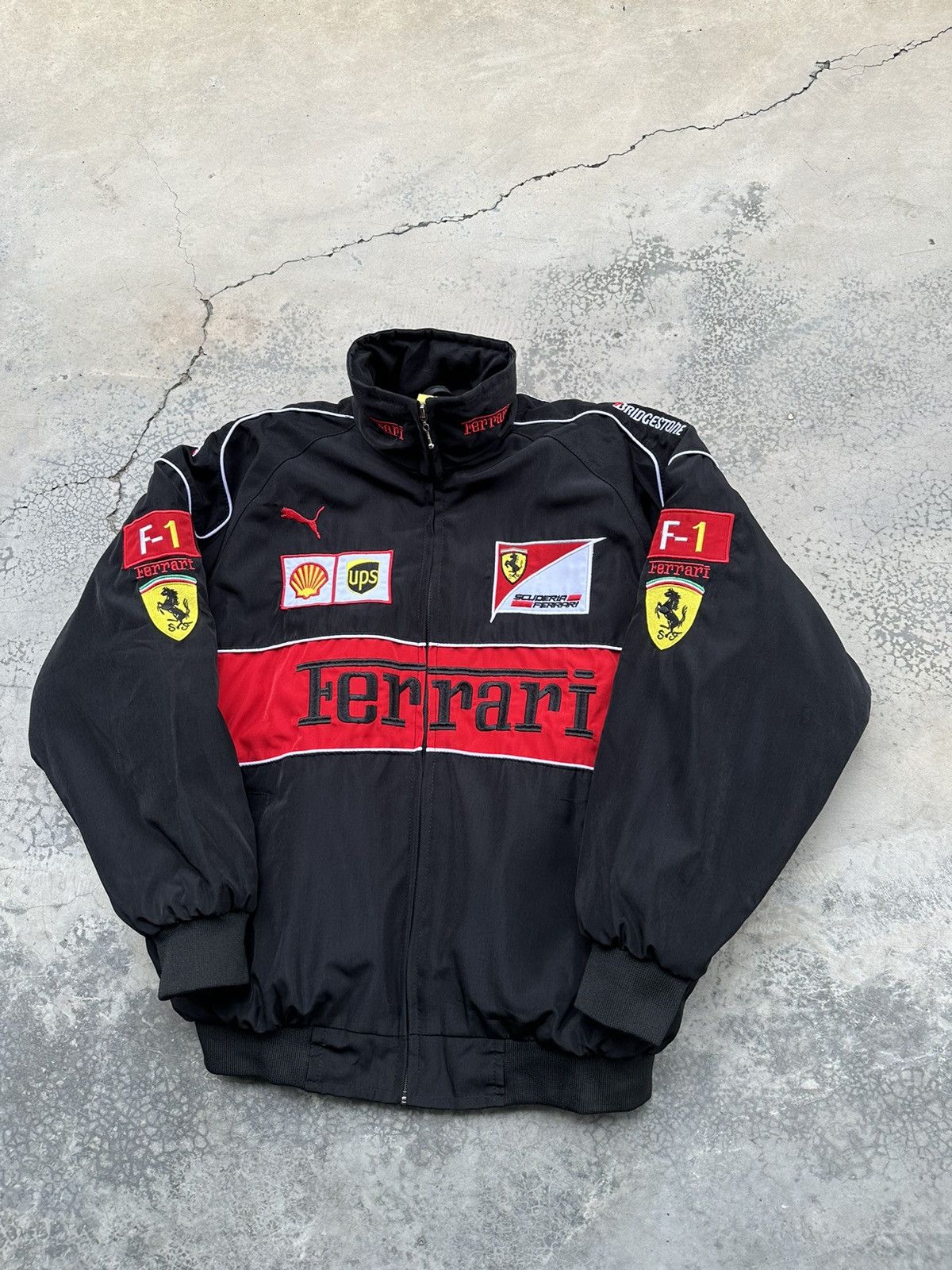 Ferrari 🏎️FERRARI F1 LIGHT PUFFER BOMBER JACKET Size US M / EU 48-50 / 2 - 4 Thumbnail