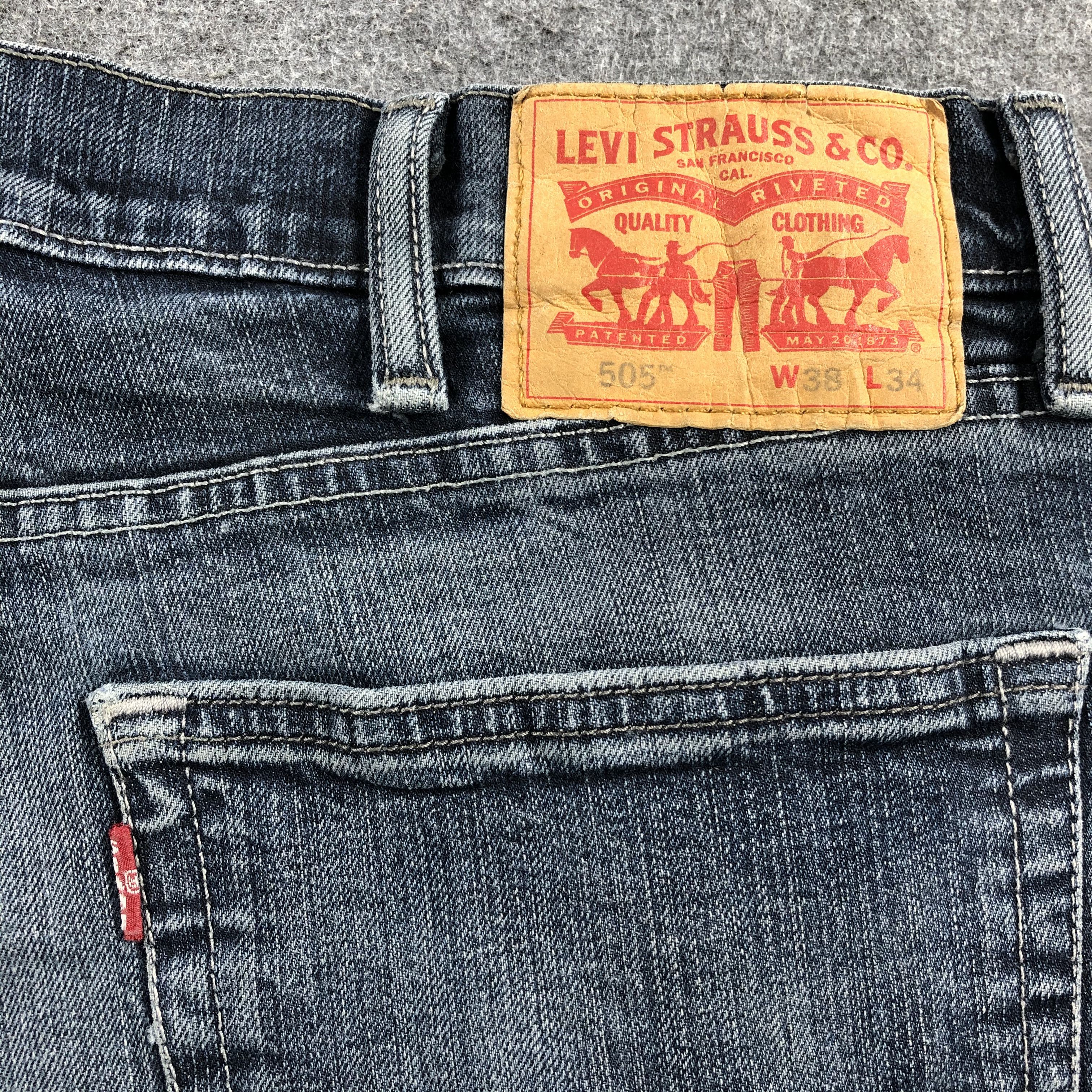 Levi's × Vintage Vintage Levis 505 Jeans-JM1403 Size US 38 / EU 54 - 5 Thumbnail