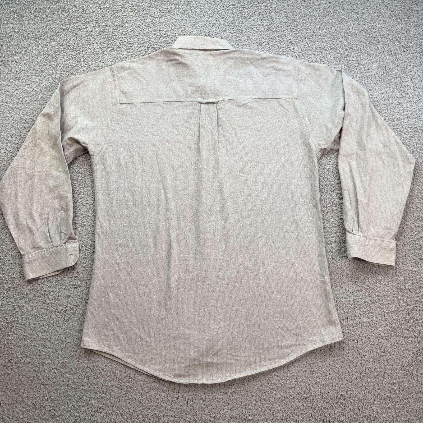 Eddie Bauer Vintage Eddie Bauer Sonoma Heathers Button Up Shirt M Tall Size US M / EU 48-50 / 2 - 2 Thumbnail