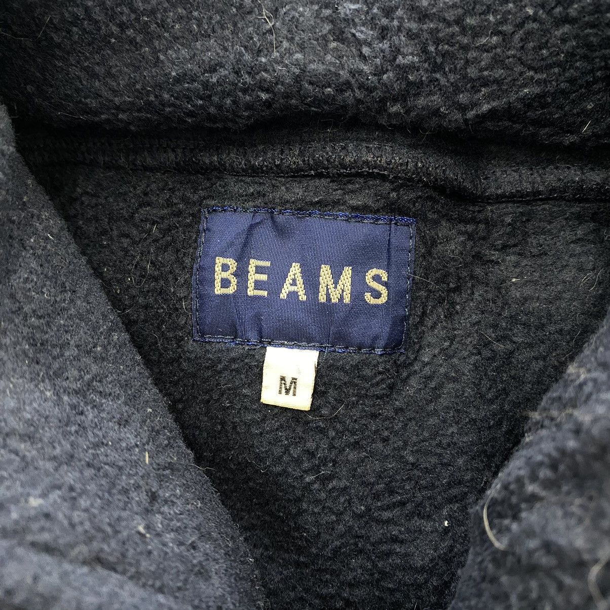 Beams Plus × Japanese Brand BEAMS PLUS Japanese Brand Navy Hooded Duffle Sherpa Overcoat Size US M / EU 48-50 / 2 - 3 Thumbnail