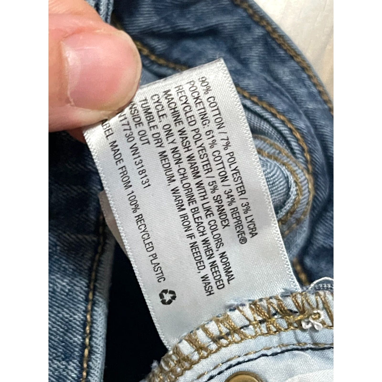 Vintage Universal Thread Jeans Women’s 8/29S Blue Denim Straight Leg Pockets, Regular Fit, Size 8, Cotton Blend, 25in Inseam, : 0 Size 30" / US 8 / IT 44 - 7 Thumbnail