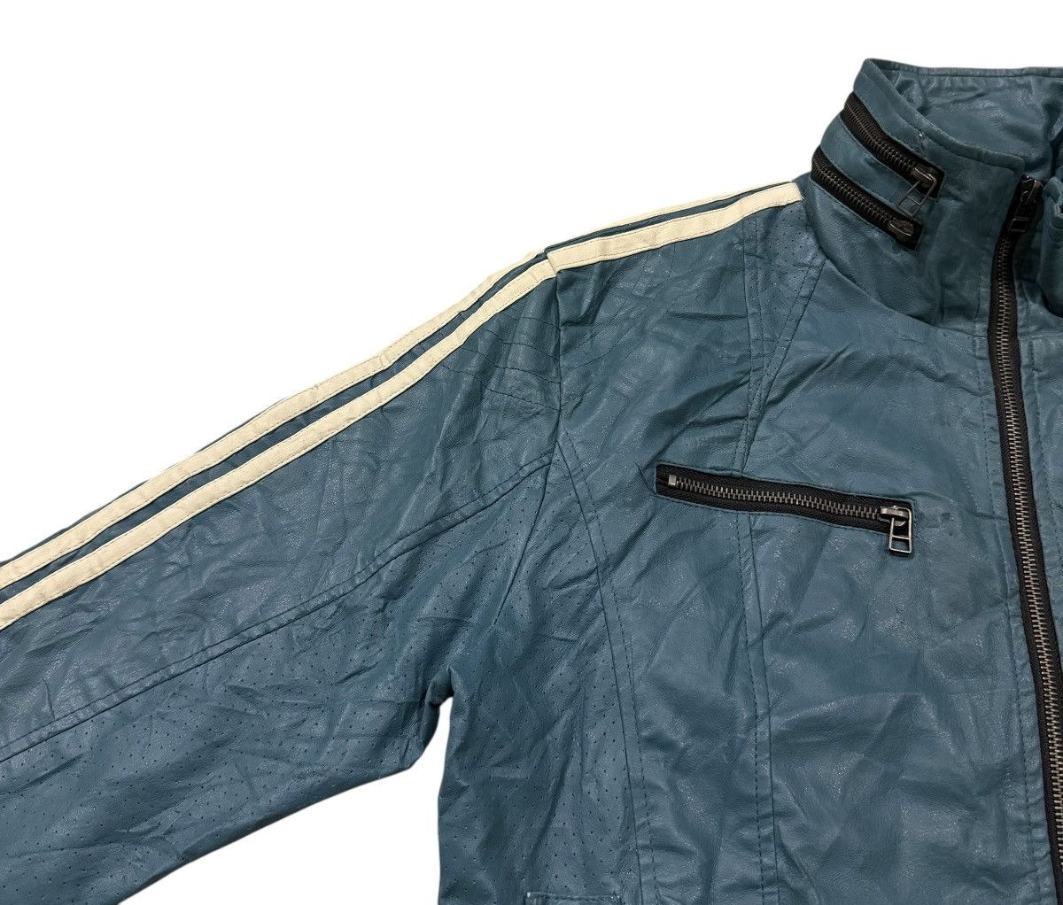 In The Attic Vintage In The Attic Homme Bikers Racing Moto Jacket Size US XL / EU 56 / 4 - 5 Thumbnail