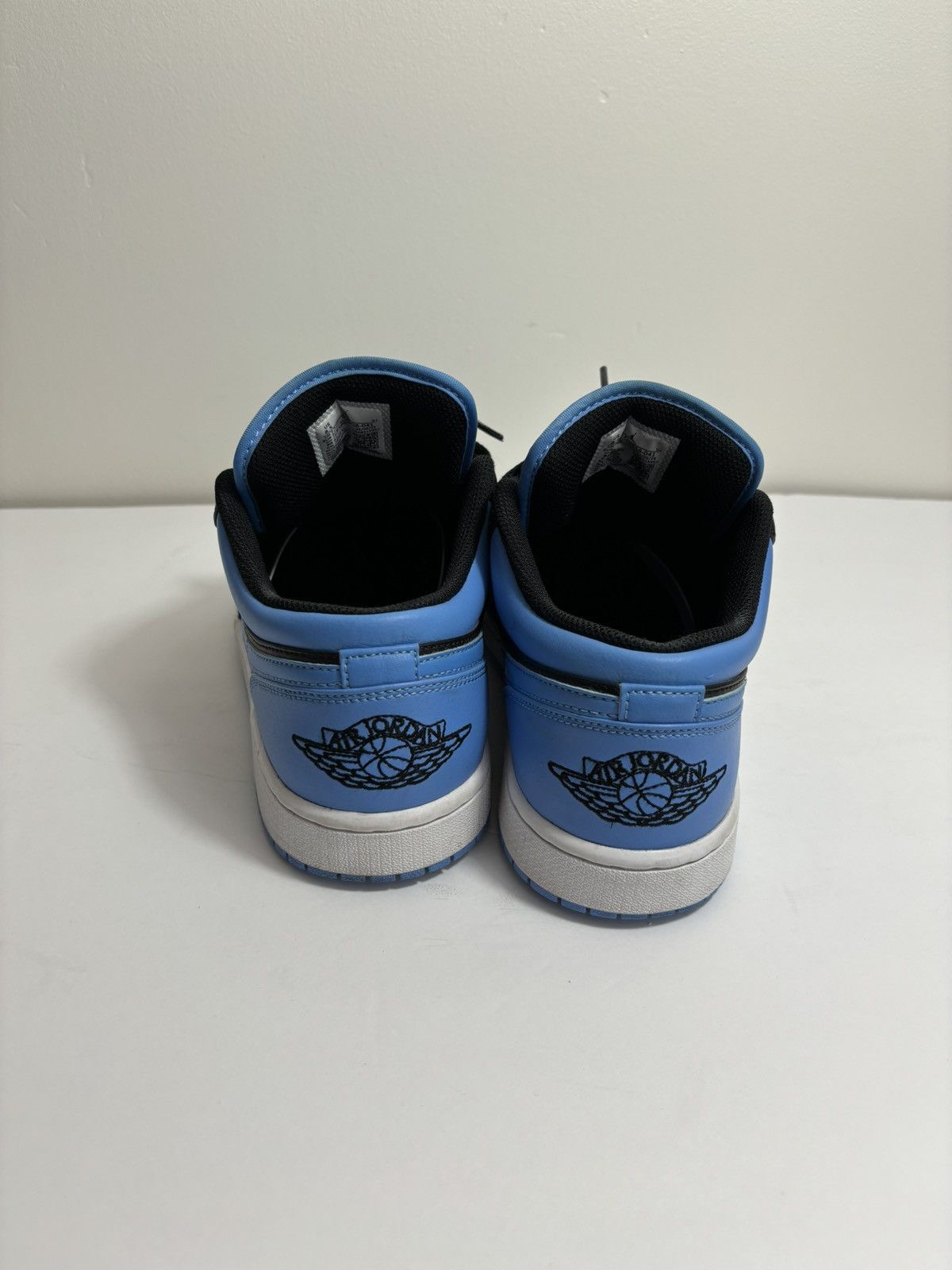 Nike Nike Blue Low Top Jordons with black accents Size US 8.5 / EU 41-42 - 3 Thumbnail