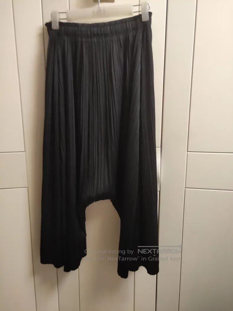 Issey Miyake Issey Miyake size:3 Black Loose Pants Size 22" - 4 Thumbnail