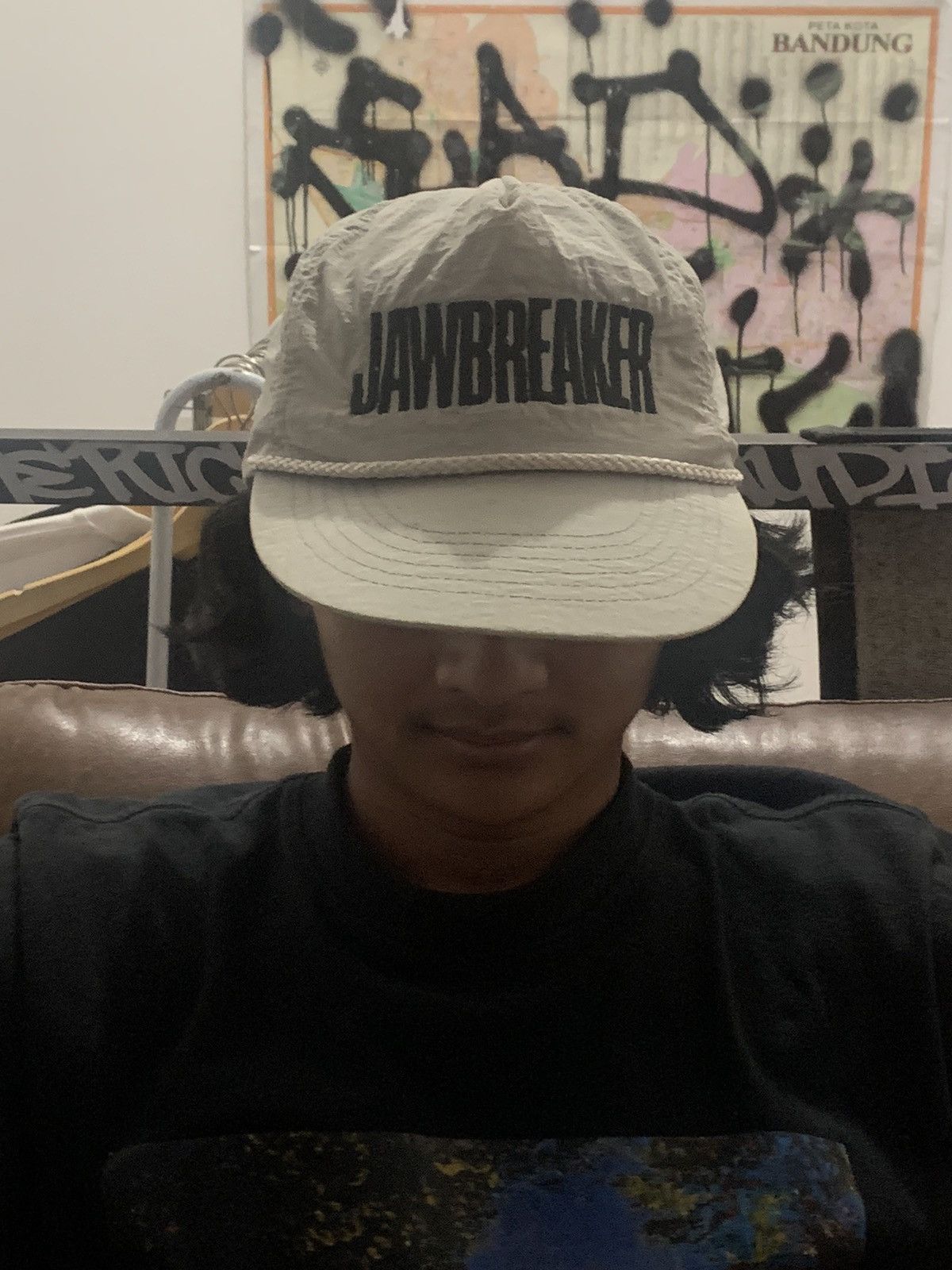 Band Tees × Vintage Vintage Jawbreaker Rope Hat Cap Size ONE SIZE - 4 Thumbnail