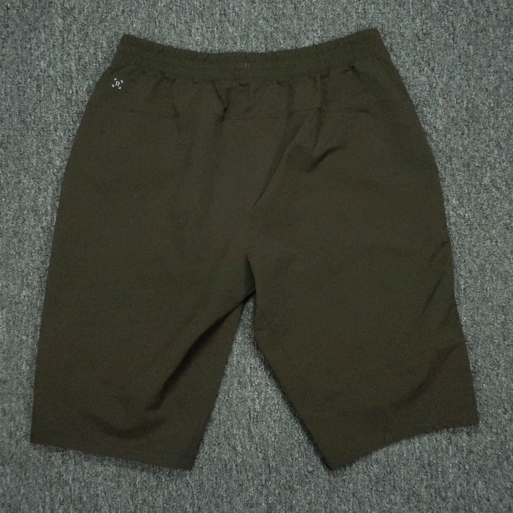 Lululemon Lululemon Mens XL Long Olive Green Performance Stretch Athletic Shorts Size US 36 / EU 52 - 4 Thumbnail