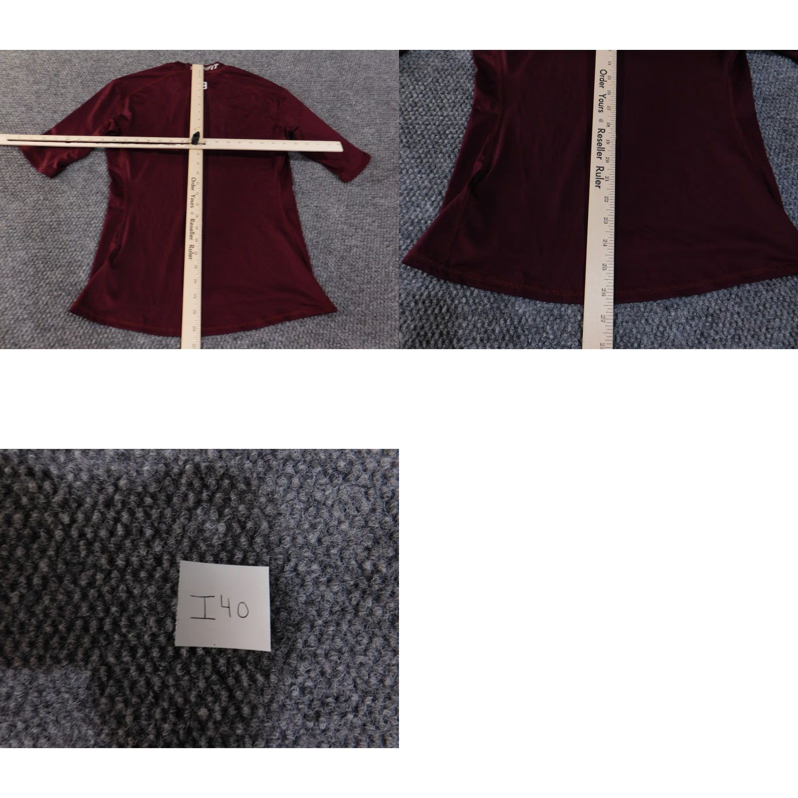 Adidas adidas compression shirt mens Large maroon techfit climalite chip stretch shirt athletic breathable short sleeve logo football 90s sports Mens Size US L / EU 52-54 / 3 - 9 Thumbnail
