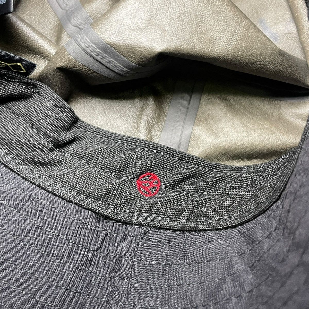 Yohji Yamamoto Yohji Yamamoto Pour Homme x New Era Gore-tex Logo Bucket Hat Size ONE SIZE - 14 Thumbnail