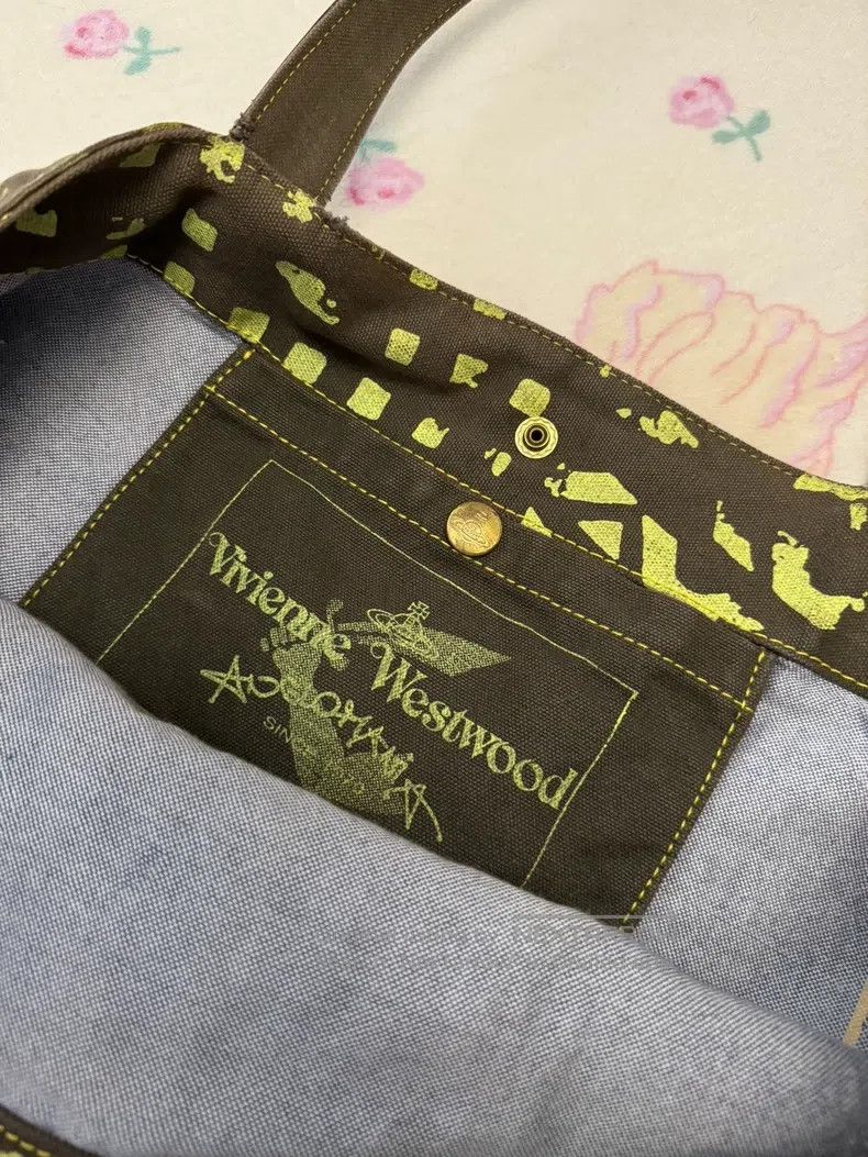 Vivienne Westwood Vivienne Westwood size os African series large tote bag Size ONE SIZE - 4 Thumbnail