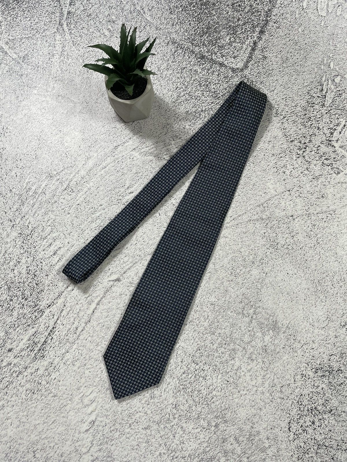 Ermenegildo Zegna × Vintage Vintage Ermenegildo Zegna Silk Tie Size ONE SIZE - 3 Thumbnail