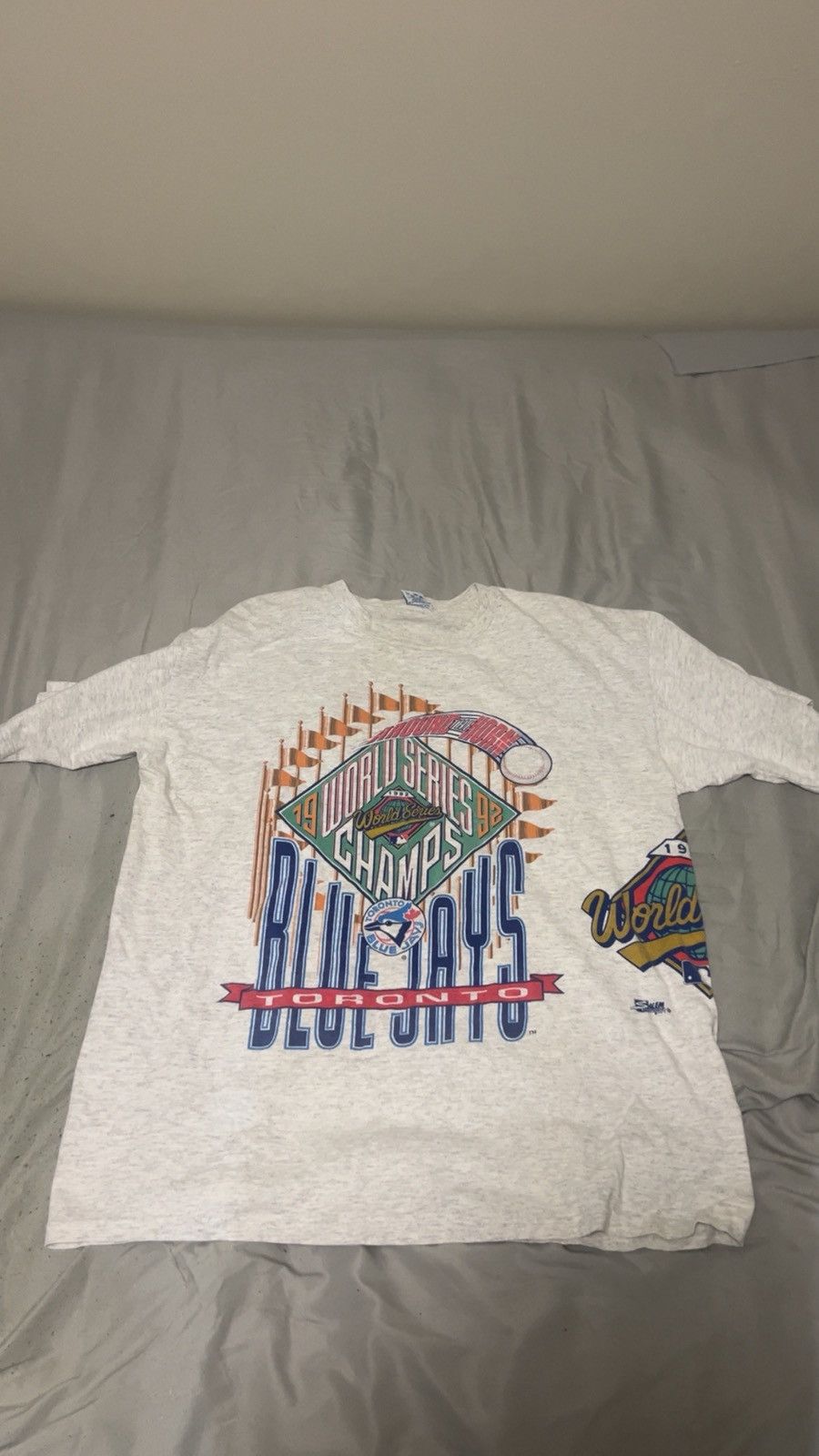 Salem Sportswear Vintage Salem Toronto Blue Jays AOP Tee Size US XL / EU 56 / 4 - 1 Thumbnail