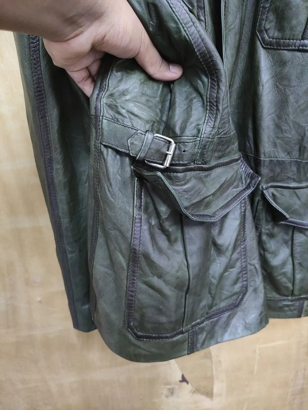 Vera Pelle VERA PELLE VINTAGE CLASSIC LEATHER JACKET Size US M / EU 48-50 / 2 - 8 Thumbnail
