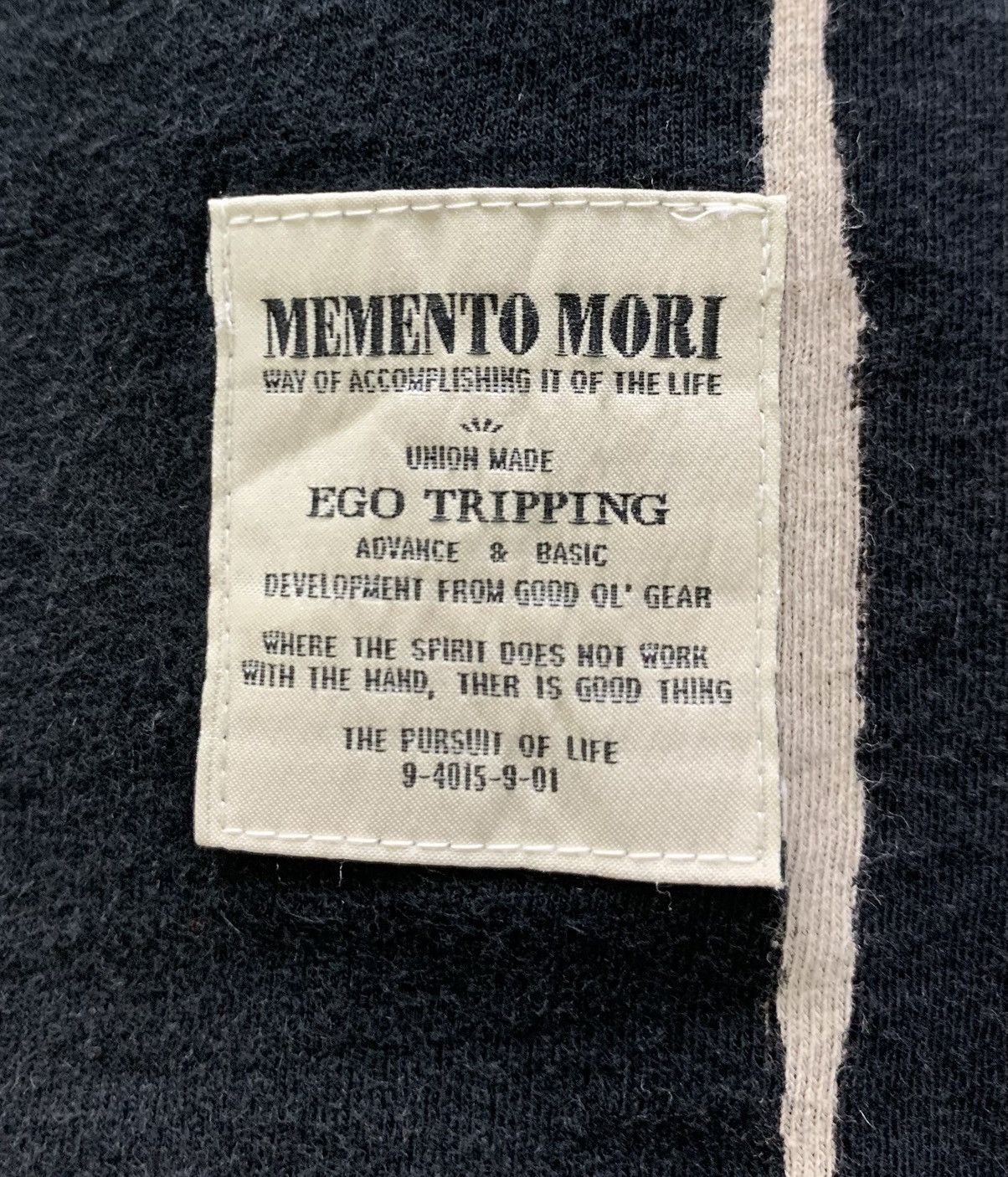 Ego Tripping × Japanese Brand × Vintage Ego Tripping X Memento Mori Nice Design T-shirts Size US M / EU 48-50 / 2 - 9 Thumbnail