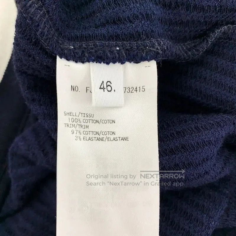 Thom Browne Thom Browne Navy Cotton Women's Casual Pants . Size 23" - 7 Thumbnail