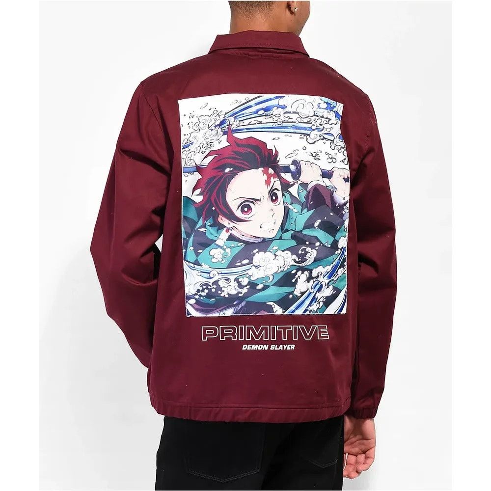 Primitive Men's X Demon Slayer Tanjiro Kamado Utility Jacket