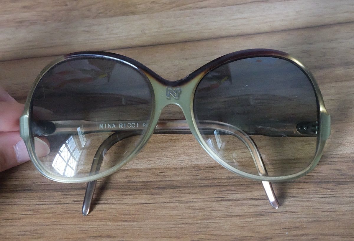 Nina Ricci Vintage Nina Ricci France Handmade Sunglasses Size ONE SIZE - 1 Thumbnail
