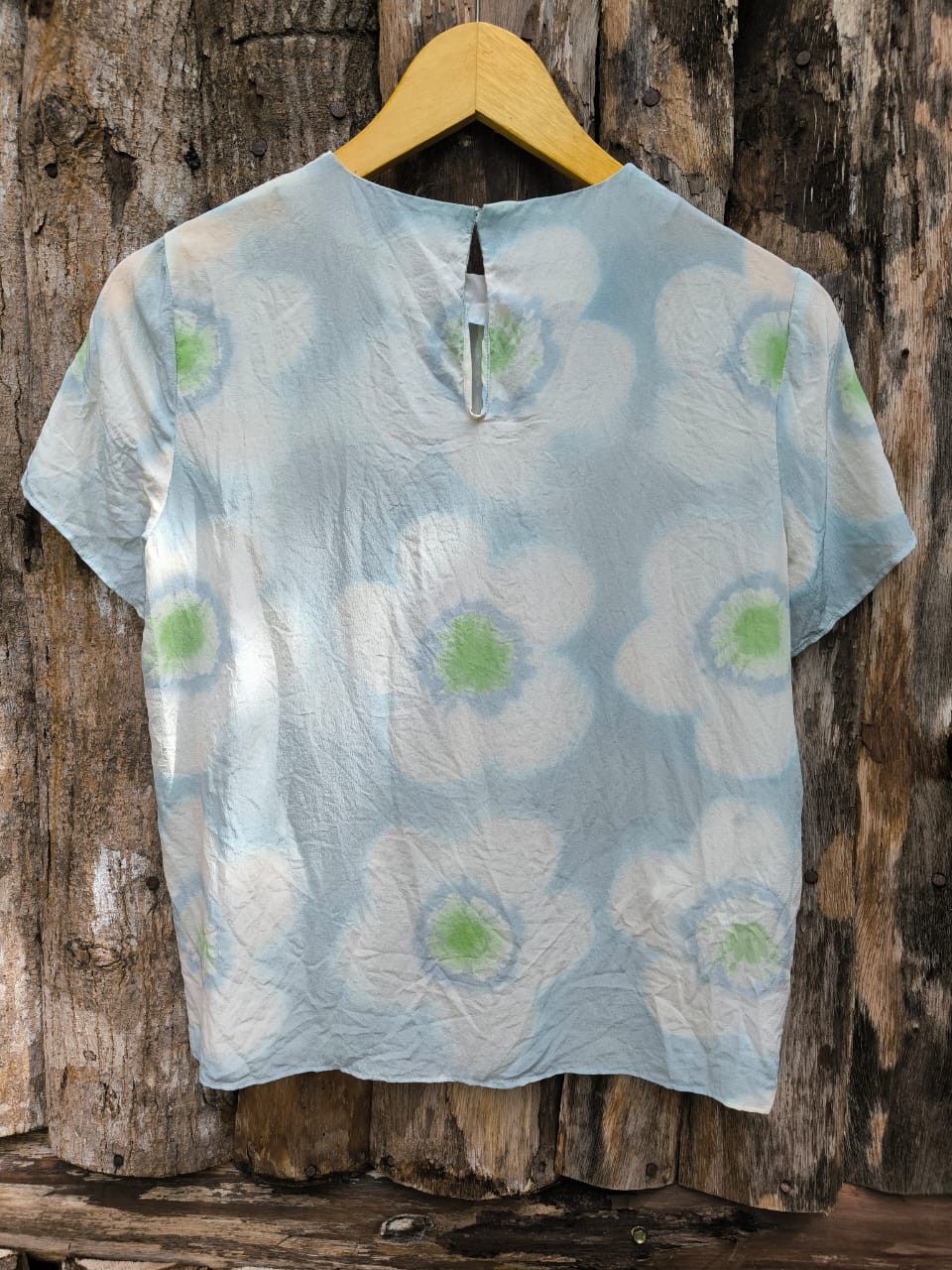 Miu Miu Floral Blouse Silk Miu Miu Size M / US 6-8 / IT 42-44 - 2 Thumbnail