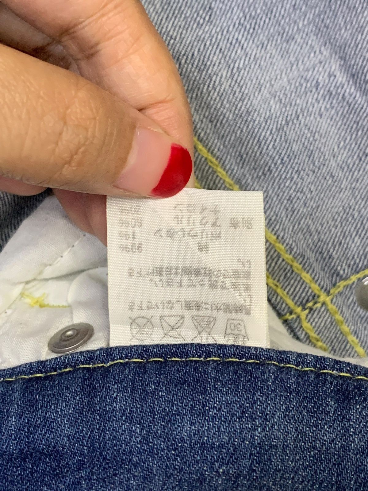 Issey Miyake Vintage Ne Net Issey Miyake Buckle Back Embellished Jeans Size 30" / US 8 / IT 44 - 11 Thumbnail
