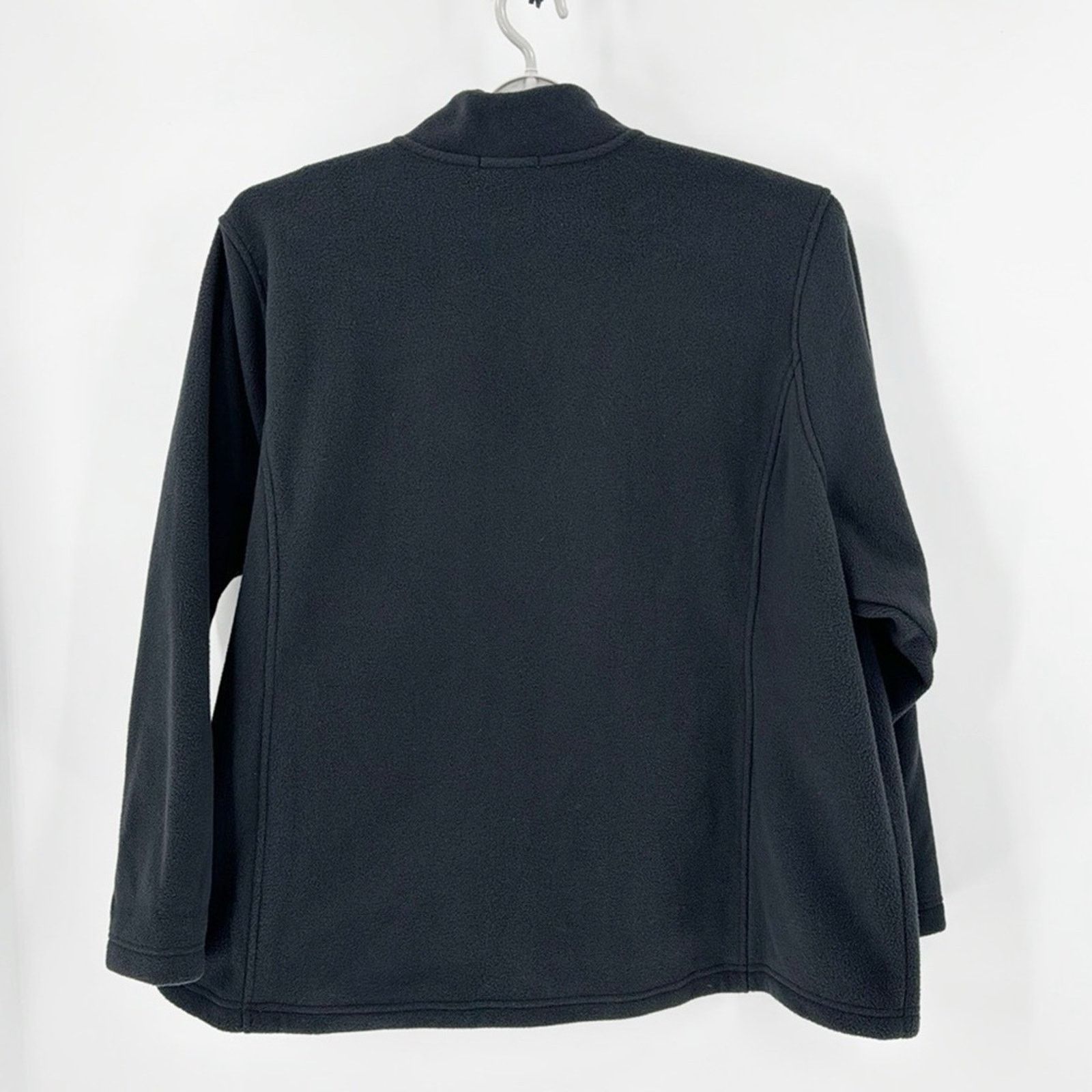 Lands' End Land’s End fleece full zip sweater black everyday size 3X Size 3XL / US 20-22 - 2 Thumbnail