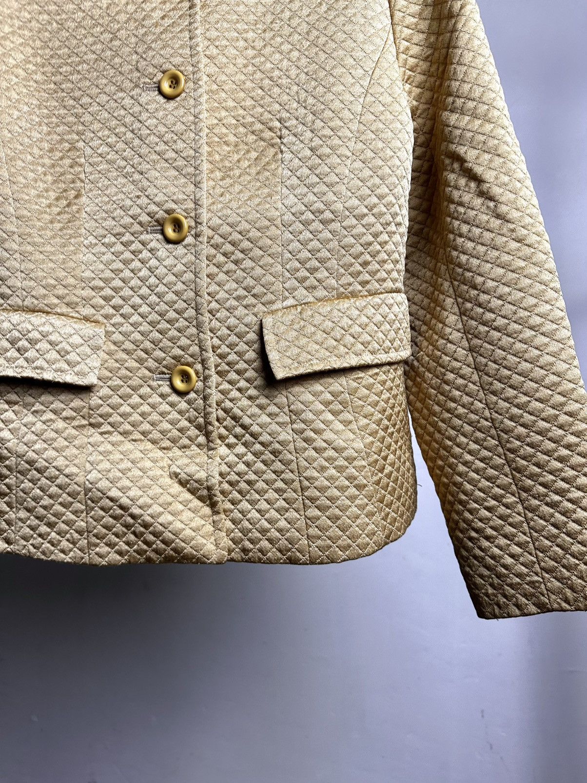 Balenciaga 90’s Balenciaga Quilted Jacket Size S / US 4 / IT 40 - 8 Thumbnail