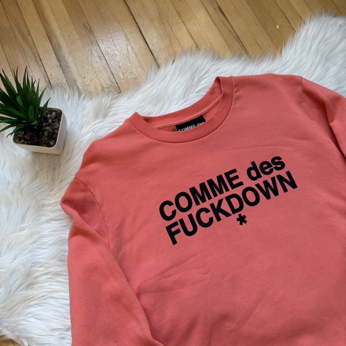 Comme Des Fuck Down 📌 Crazy Comme Des Fuck Down Sweatshirt Size US S / EU 44-46 / 1 - 2 Thumbnail