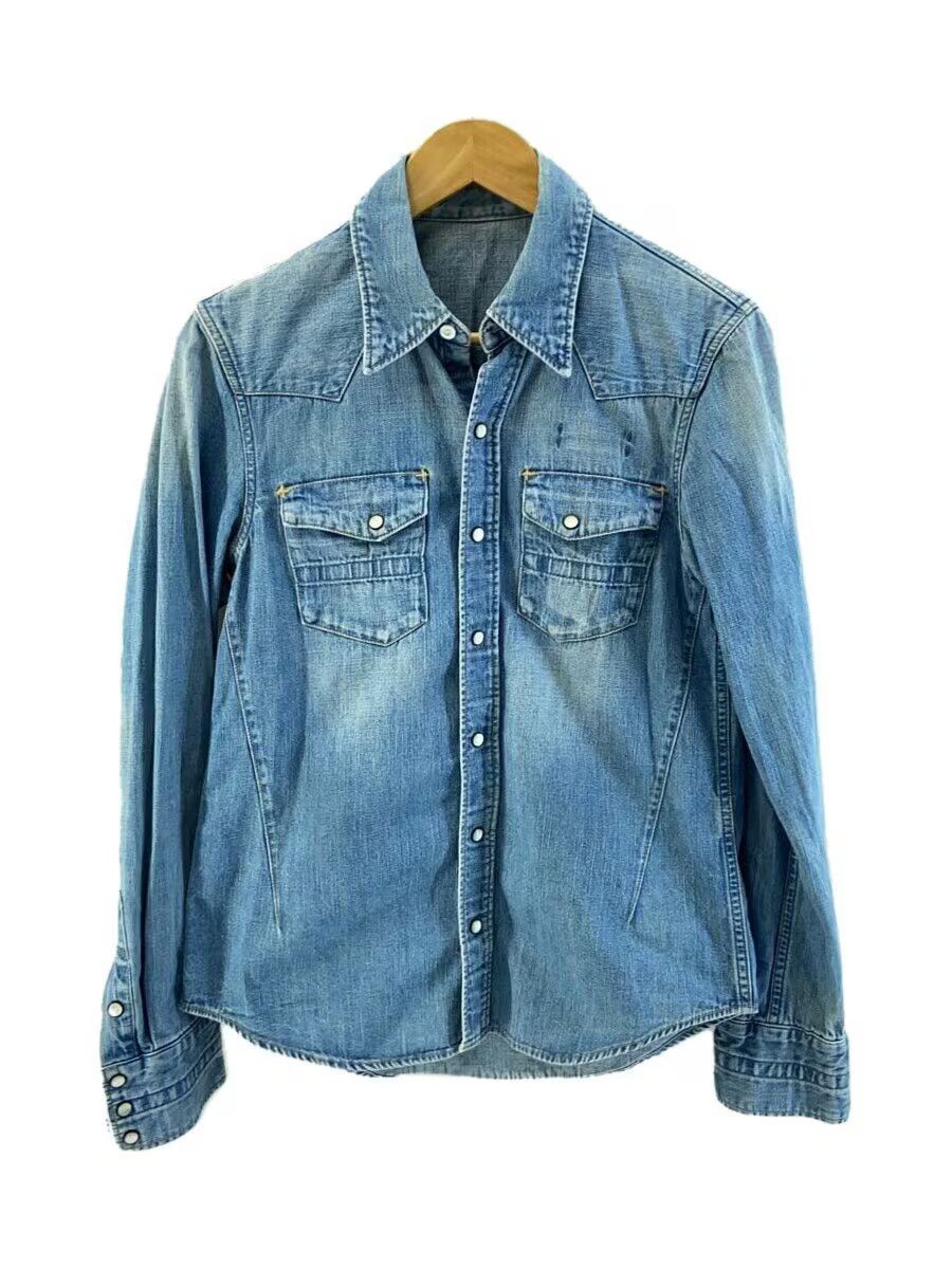 Number (N)ine AW07 Western Denim Button Shirt Size US M / EU 48-50 / 2 - 1 Thumbnail