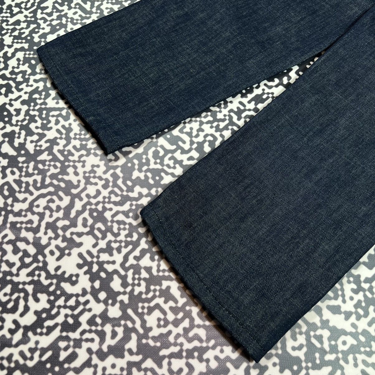 Angelo Galasso ANGELO GALASSO Denim Jeans Leather Pocket Luxury Rare Style Size US 34 / EU 50 - 11 Thumbnail