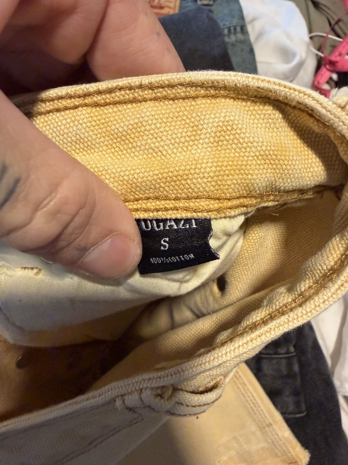 Fugazi WASHED DOUBLE KNEE WORK PANT TAN Size US 32 / EU 48 - 3 Thumbnail