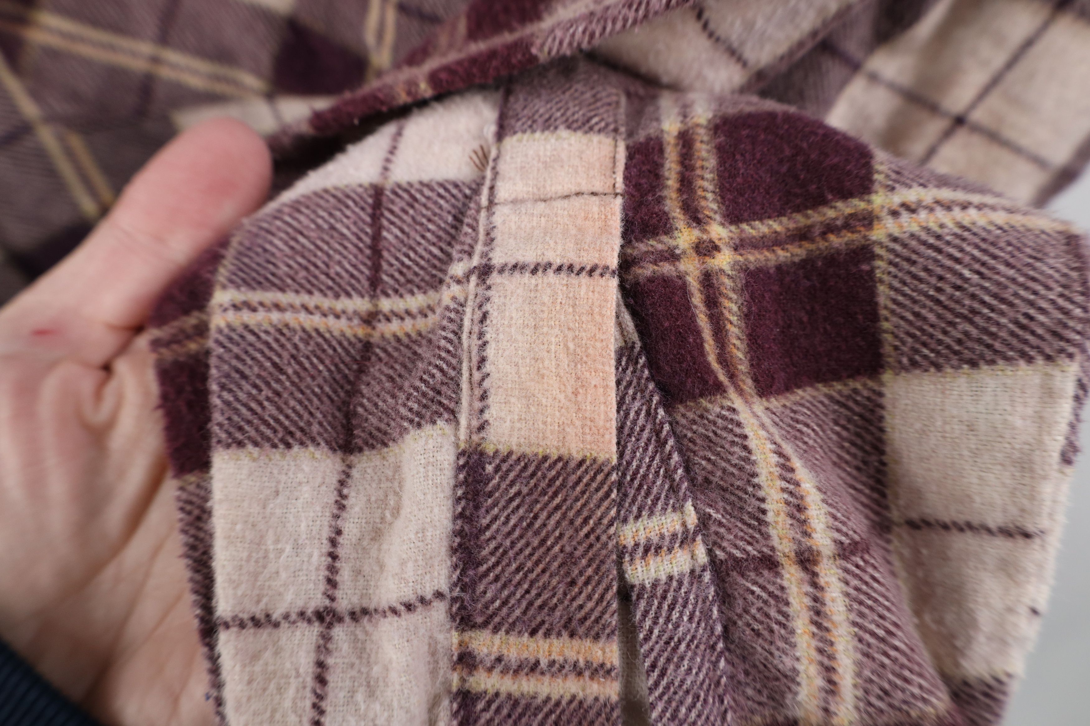Vintage Vintage 90s Streetwear Flannel Collared Button Shirt Plaid Size US L / EU 52-54 / 3 - 5 Thumbnail