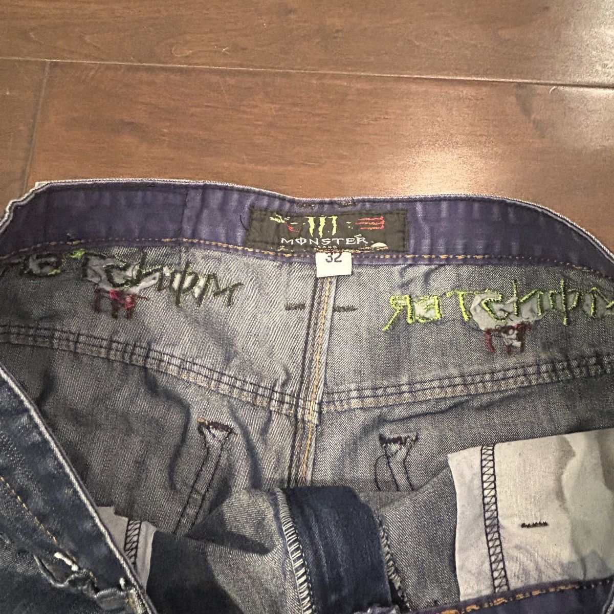 4GSELLER 2010s Monster energy Denim Size US 32 / EU 48 - 5 Thumbnail