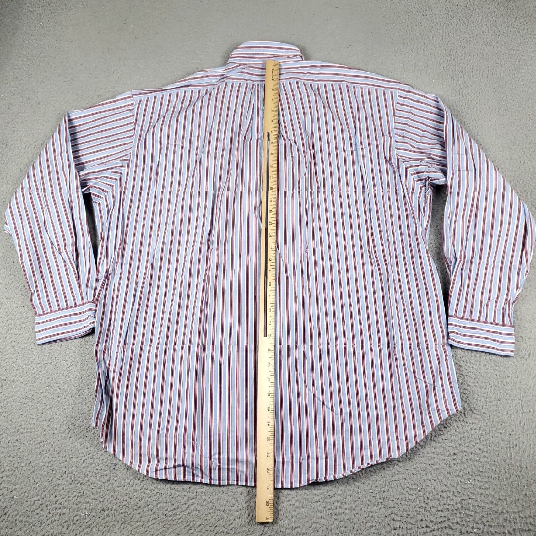 Ralph Lauren Ralph Lauren Shirt Men XL Blue Red Striped Pony Button-Up Collared Long Sleeve Casual Classic American Preppy Mens XL Blue Striped Polo Shirt? Size US XL / EU 56 / 4 - 6 Thumbnail