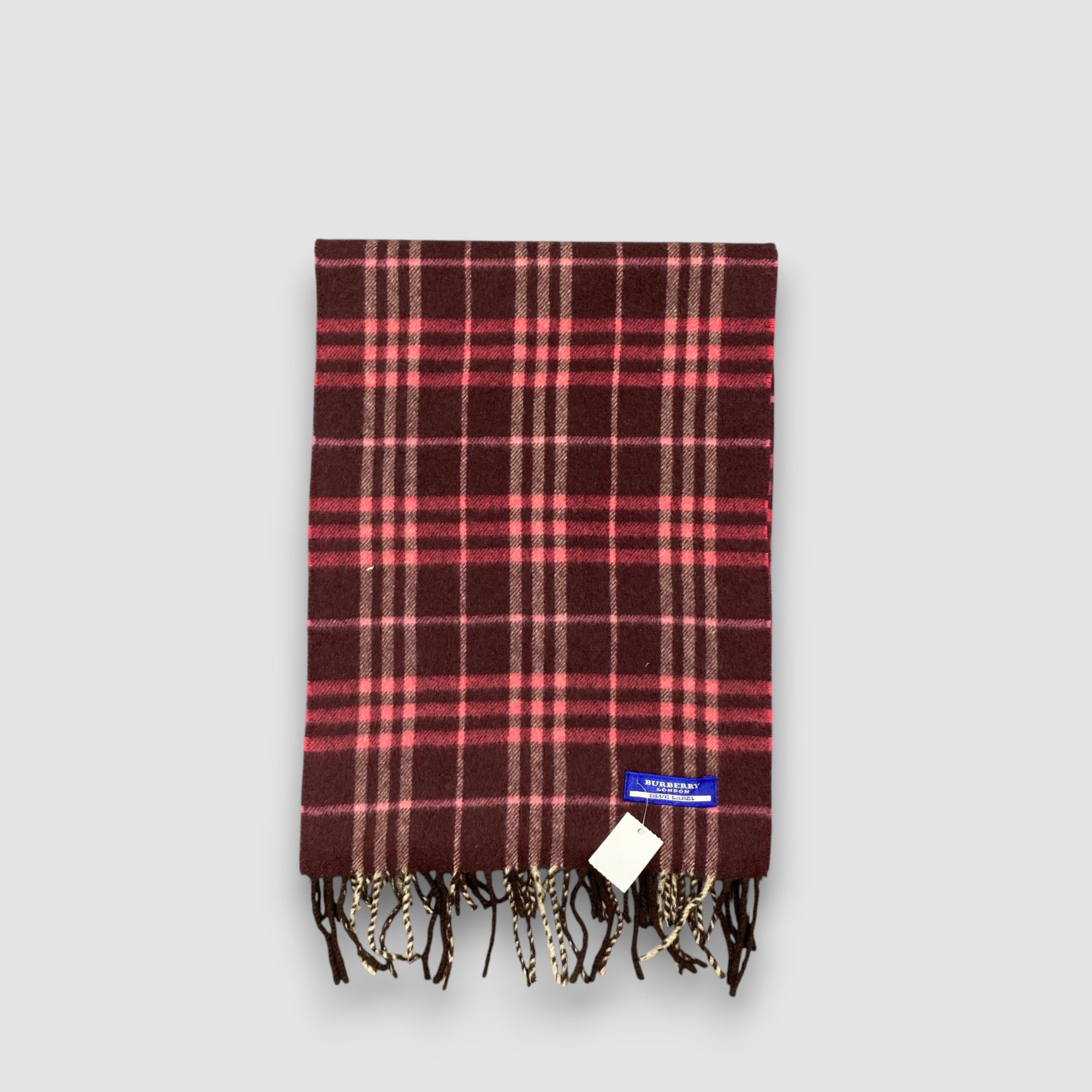 Burberry Vintage Burberry Scarf Muffler Wool Cashmere Winter Scarves Size ONE SIZE - 2 Thumbnail