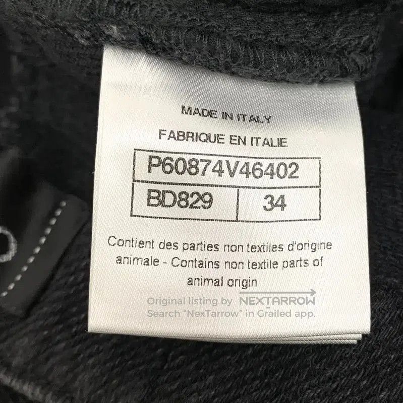 Chanel Chanel Black Cotton Wide Leg Jeans . Size 22" - 7 Thumbnail