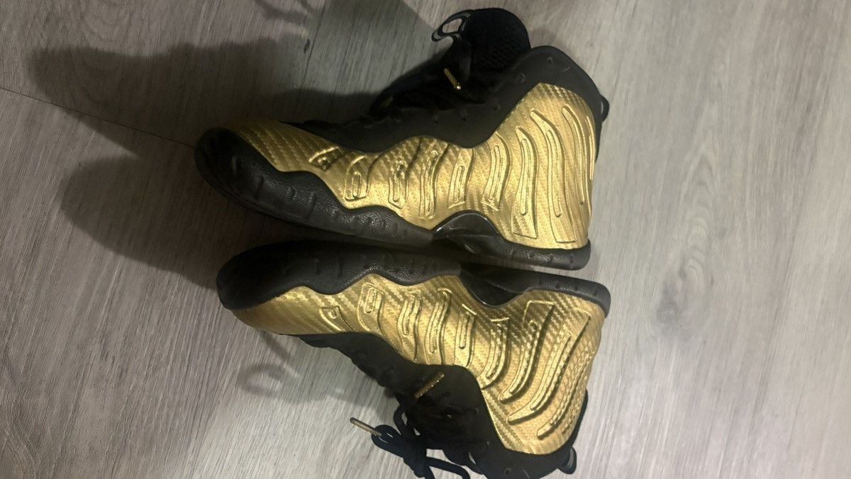 Nike Nike Foamposite one gold Size US 5 / IT 35 - 1 Thumbnail