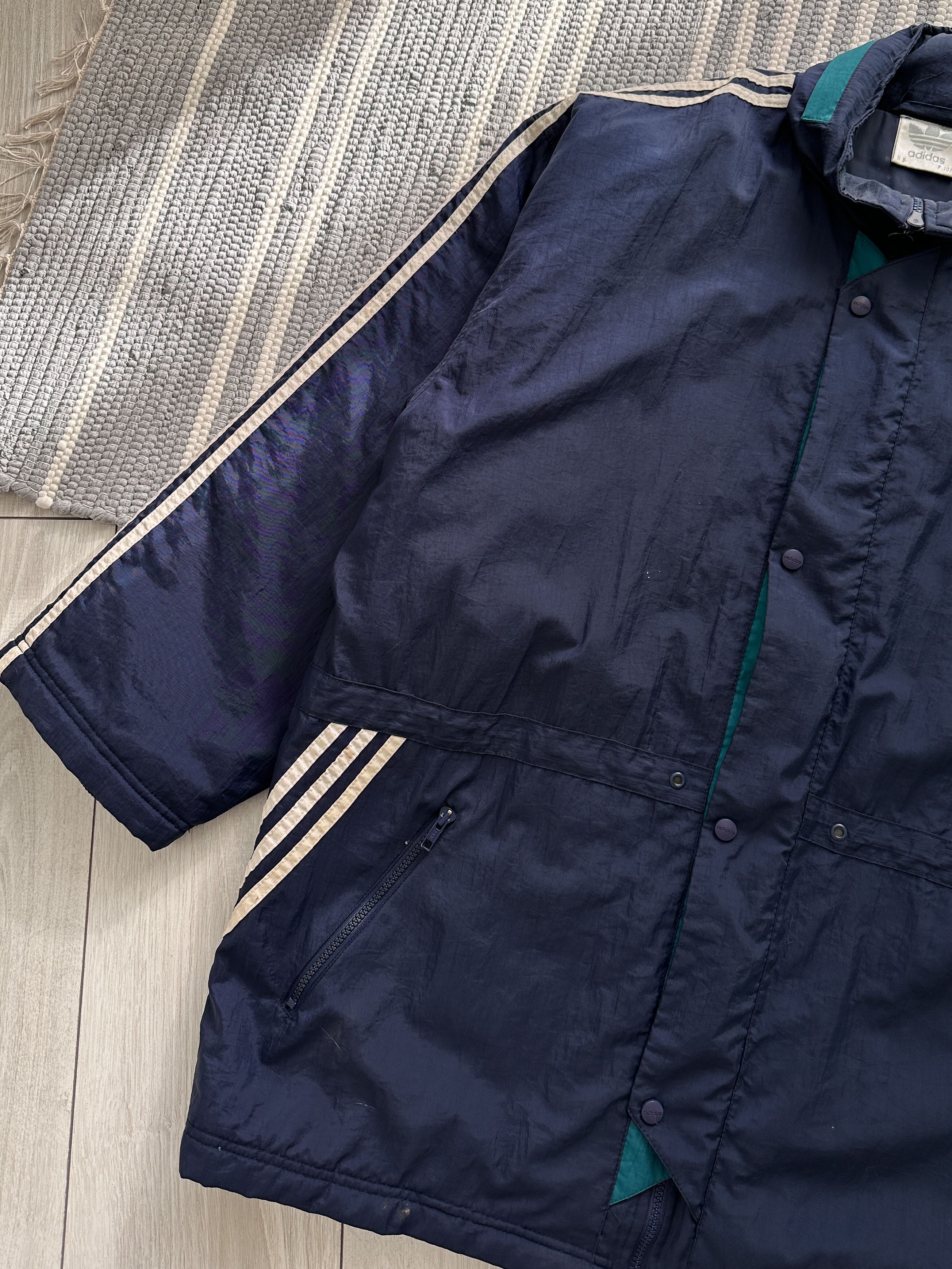 Adidas ADIDAS Vintage Windbreaker Coat Jacket Size US XL / EU 56 / 4 - 6 Thumbnail