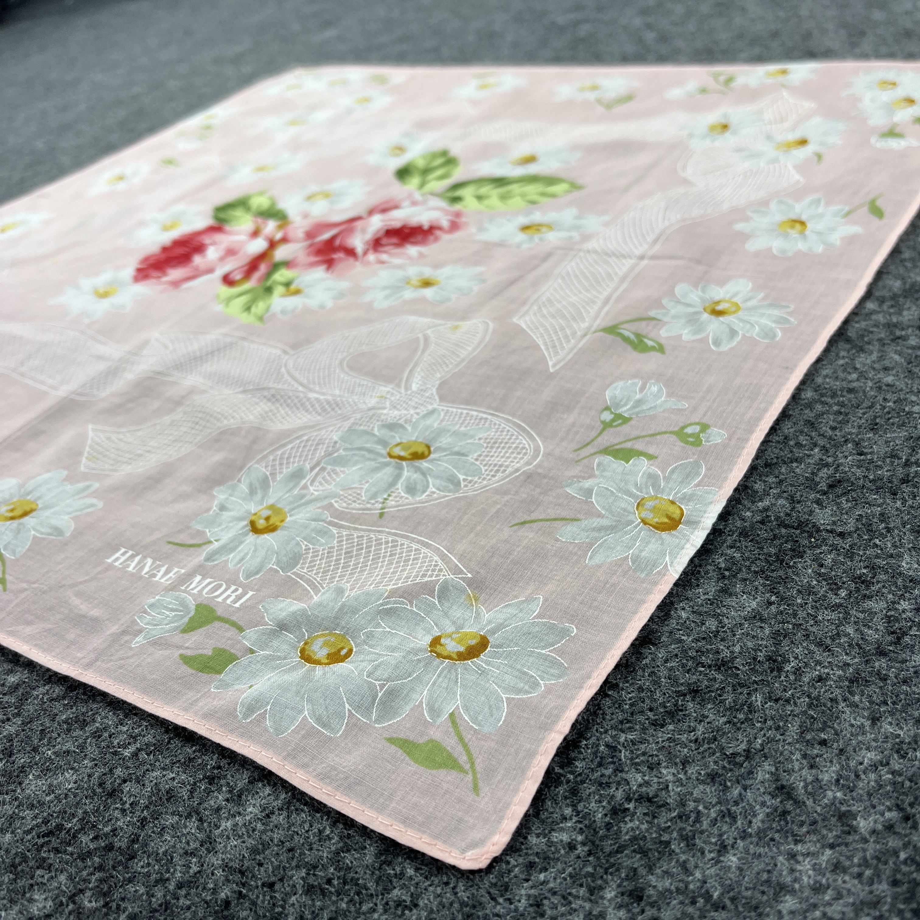 Japanese Brand Hanae Mori Bandana / Handkerchief / Neckerchief B239 Size ONE SIZE - 5 Thumbnail