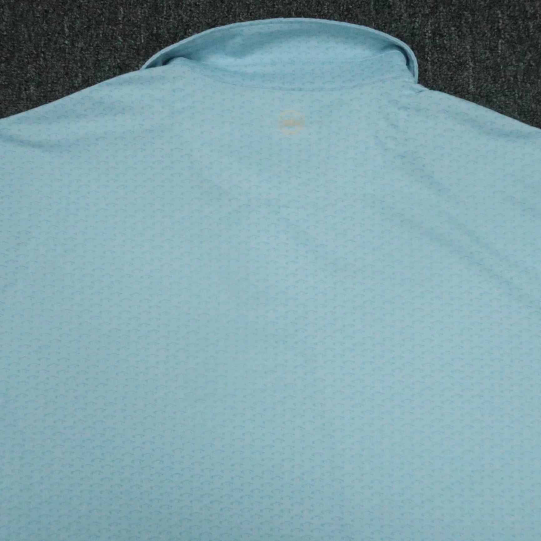 Peter Millar Peter Millar Shirt Men XL Blue Spicer Performance Jersey Polo Shirt Casual Golf breathable Lightweight Stretch Athletic Summer Comfort Size US XL / EU 56 / 4 - 6 Thumbnail